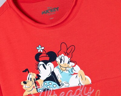 Foto 6 | Playera Oggi Roja con Bordados