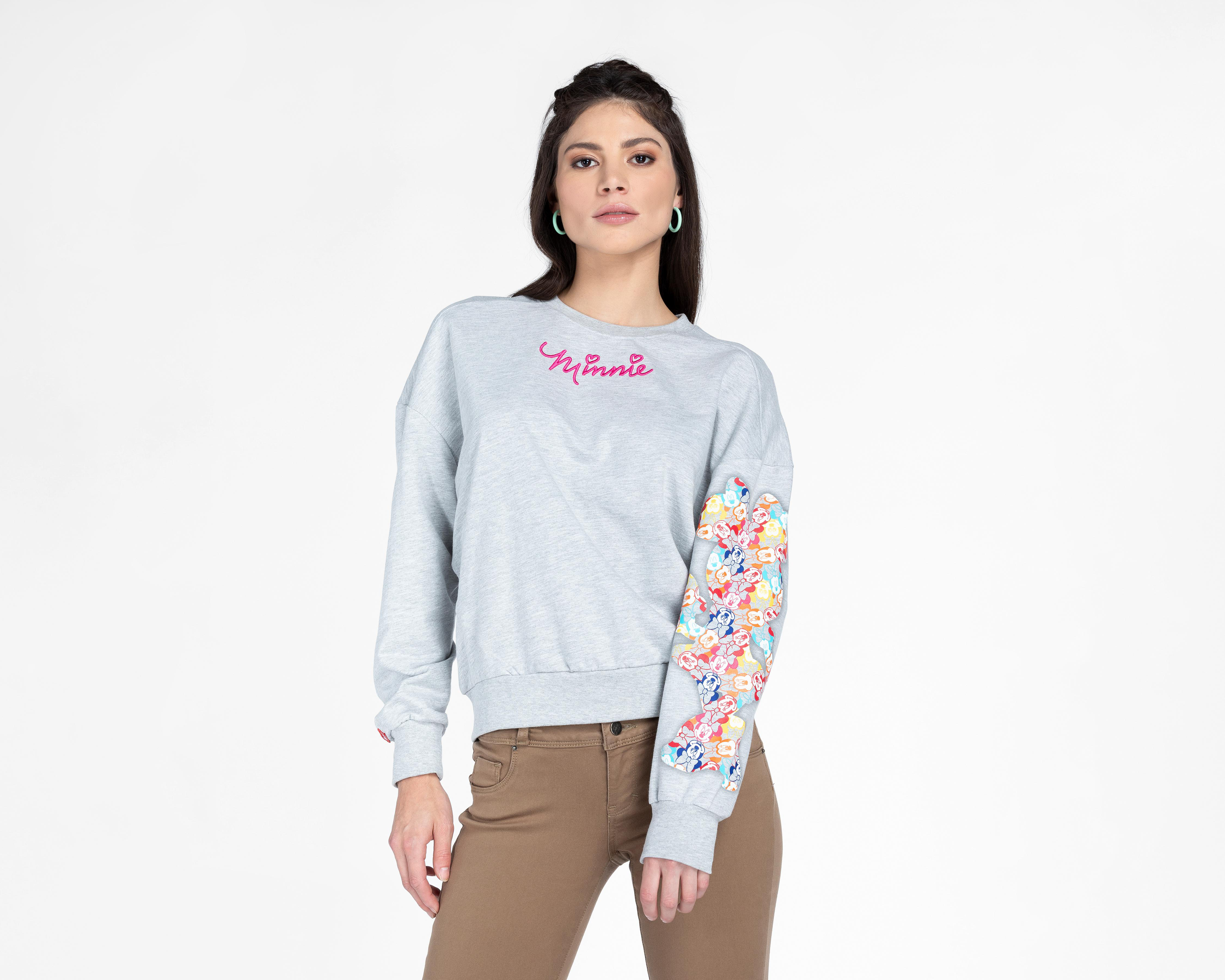 Sudadera Oggi con Bolsas y Estampado de Minnie Mouse $321