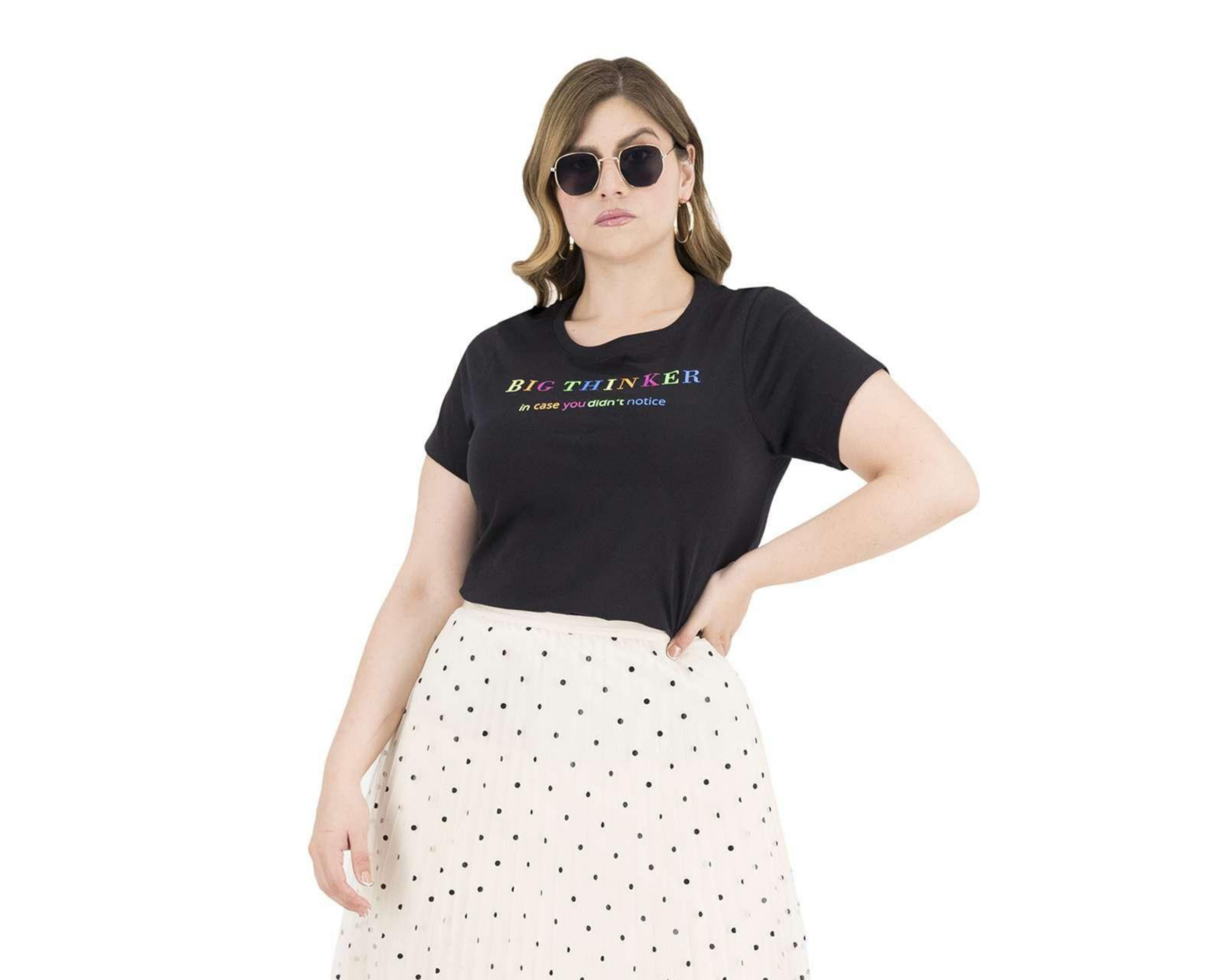 Foto 4 pulgar | Playera Thinner Negra Manga Corta