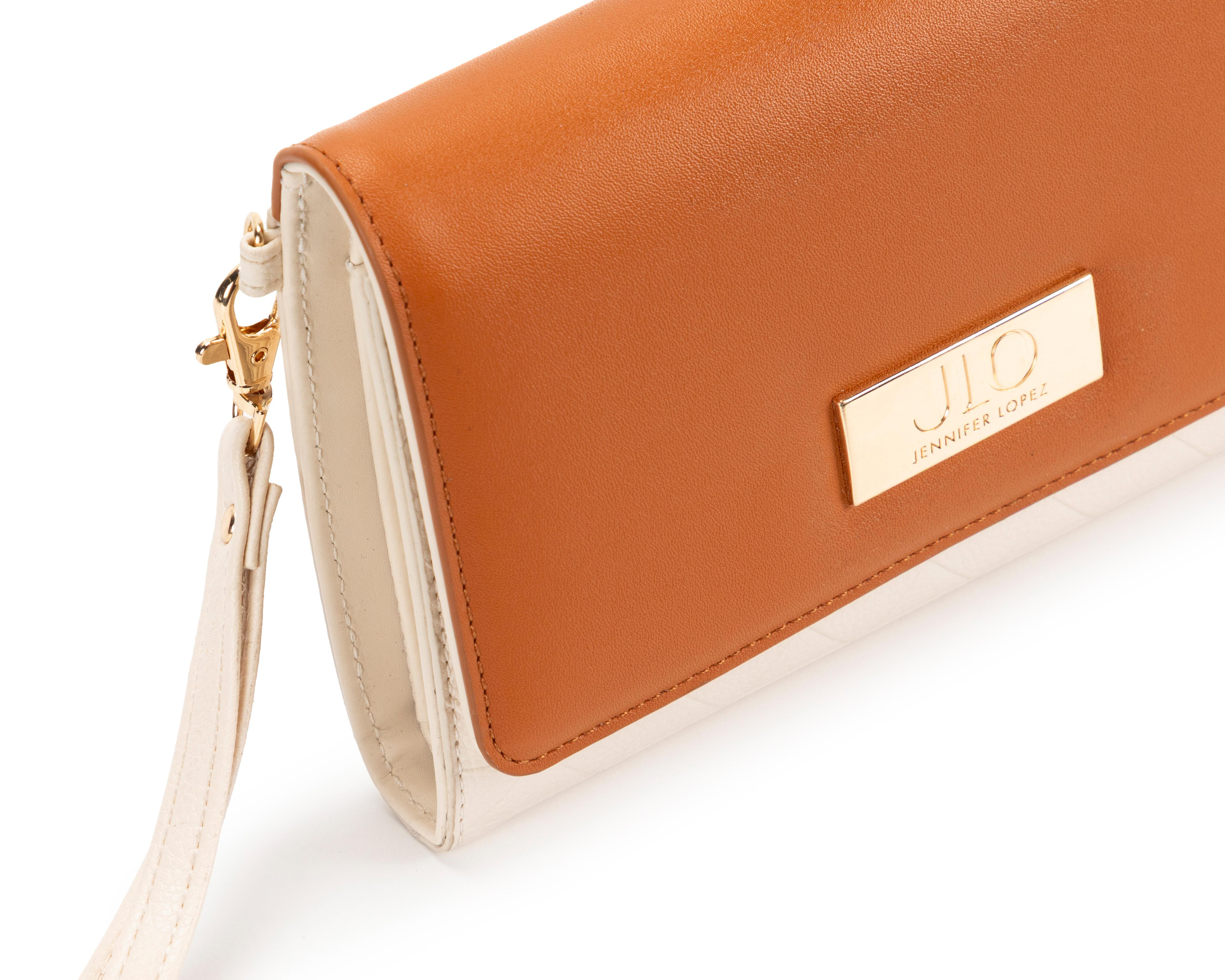 Foto 6 pulgar | Cartera para Mujer Jennifer Lopez Anaranjada