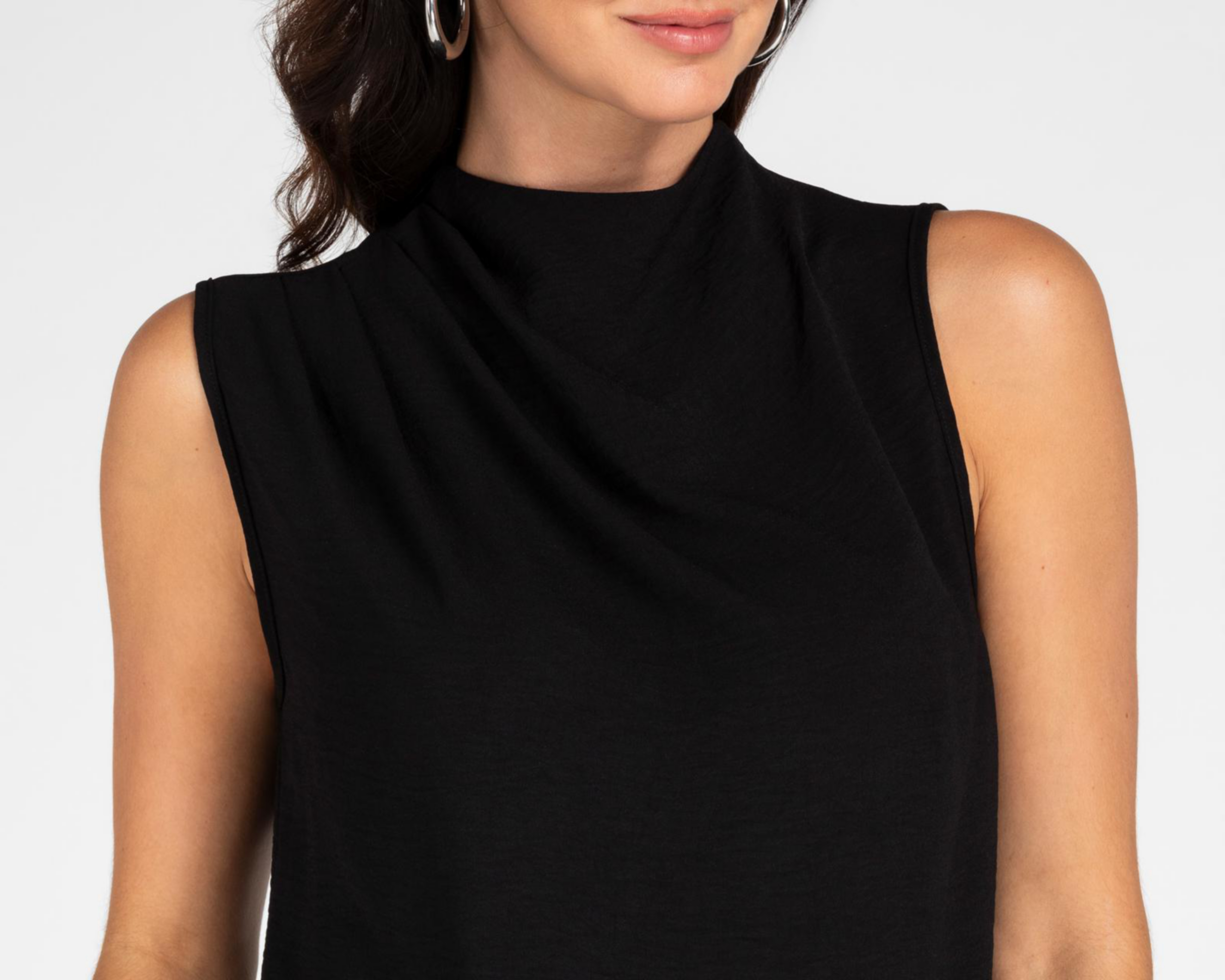 Foto 4 | Blusa Sahara Cuello Redondo Sin Mangas
