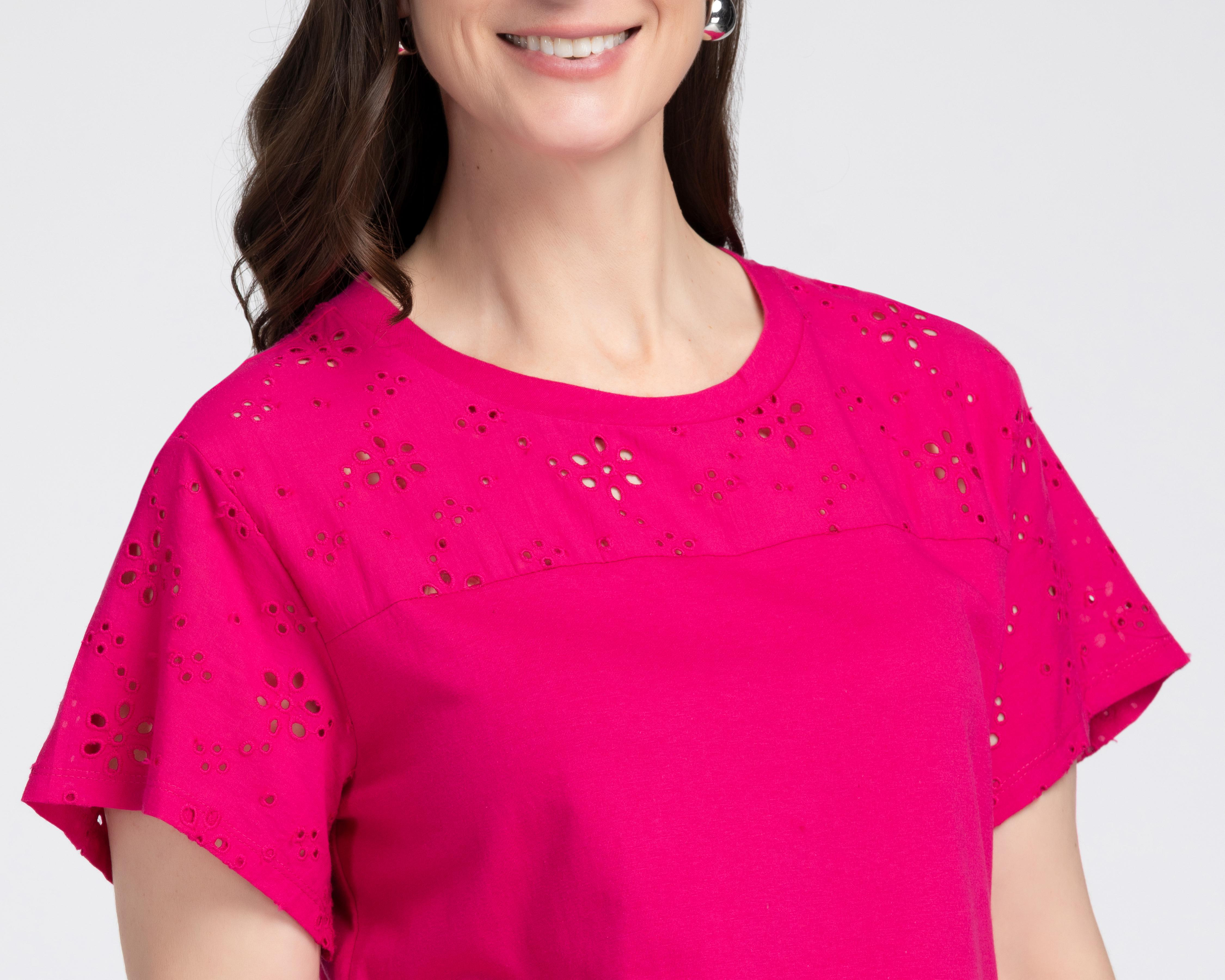 Foto 5 pulgar | Blusa con Tejido Lady Sun para Mujer