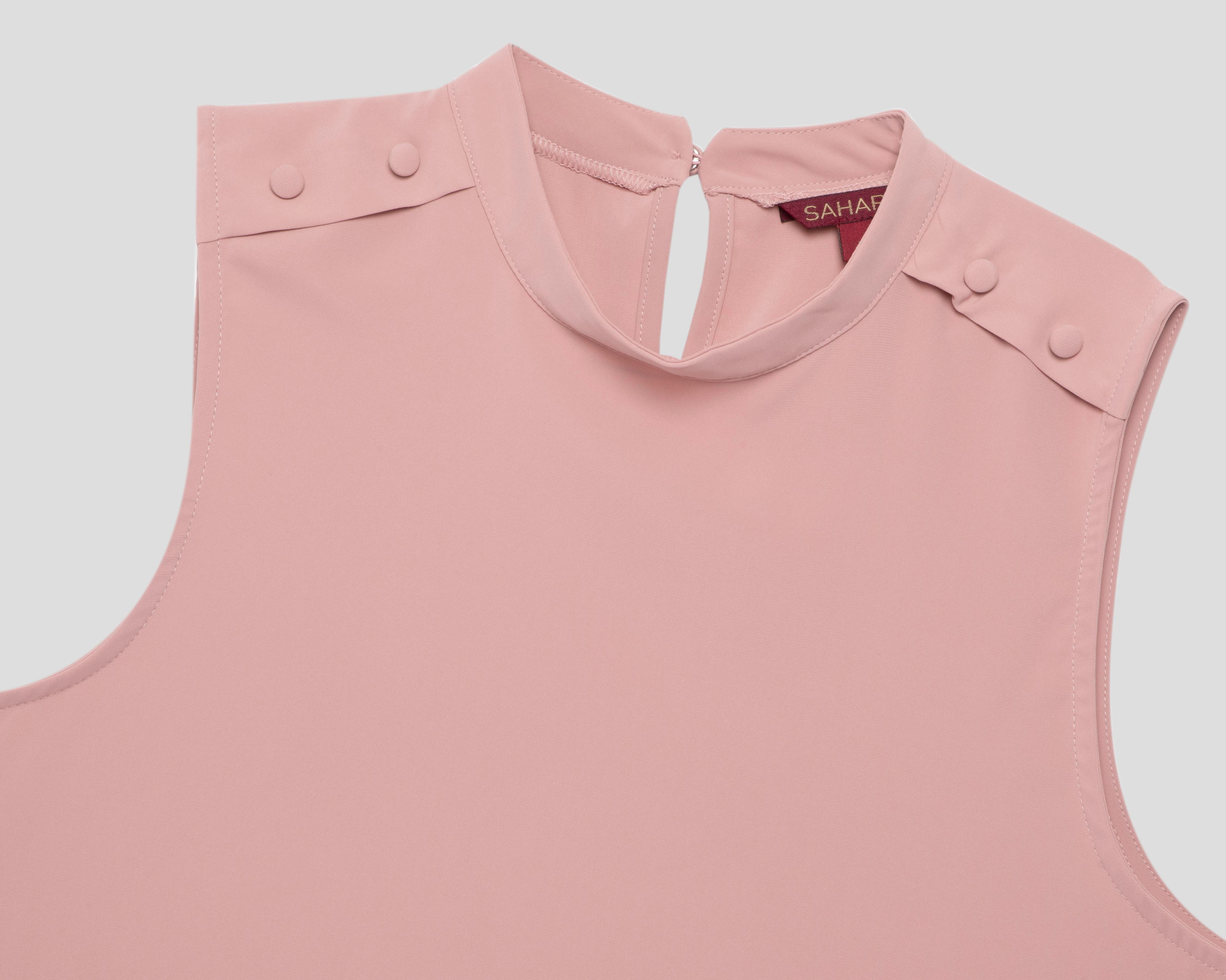Foto 4 pulgar | Blusa sin Mangas Sahara para Mujer