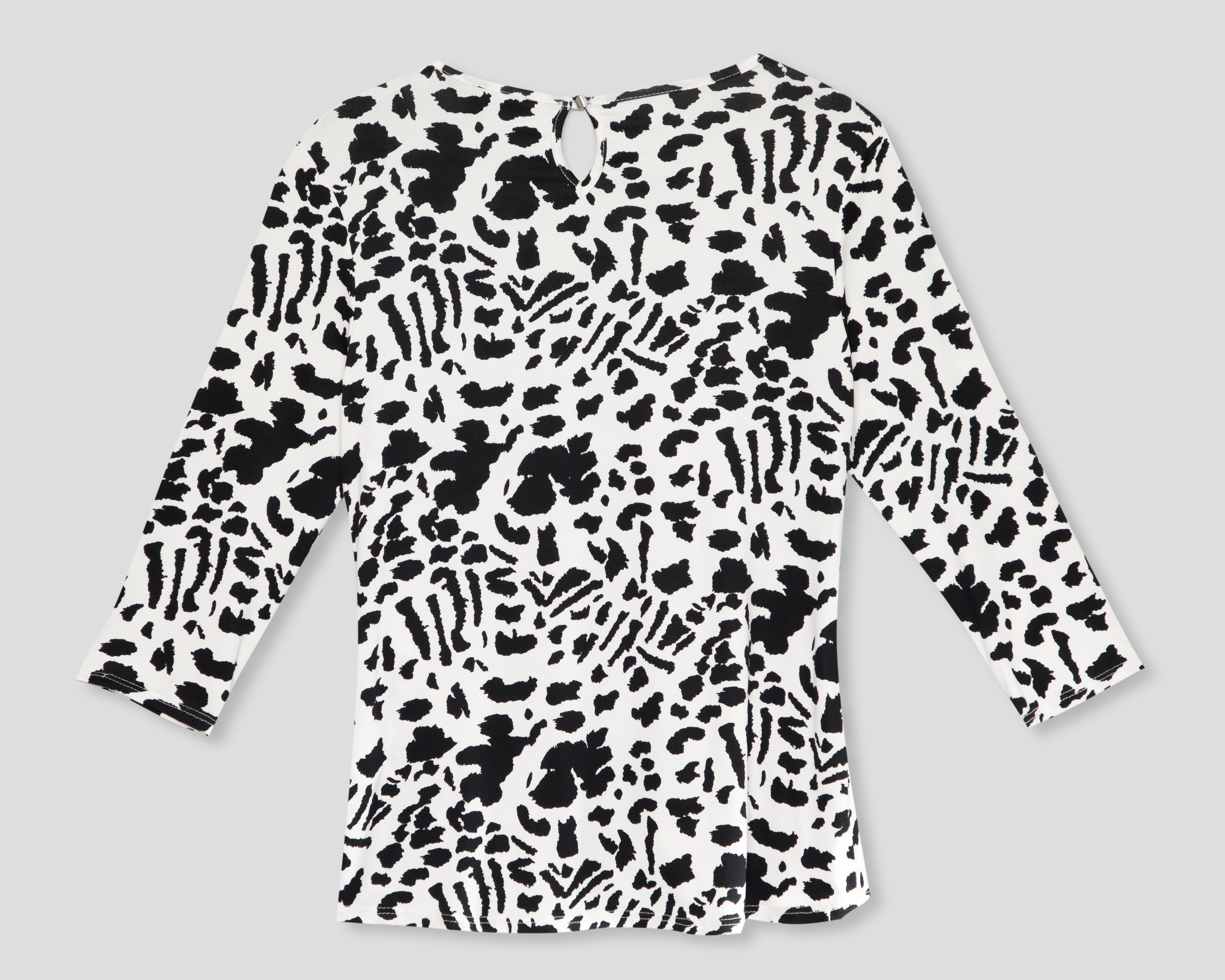 Foto 3 pulgar | Blusa Manga 3/4 Sahara para Mujer