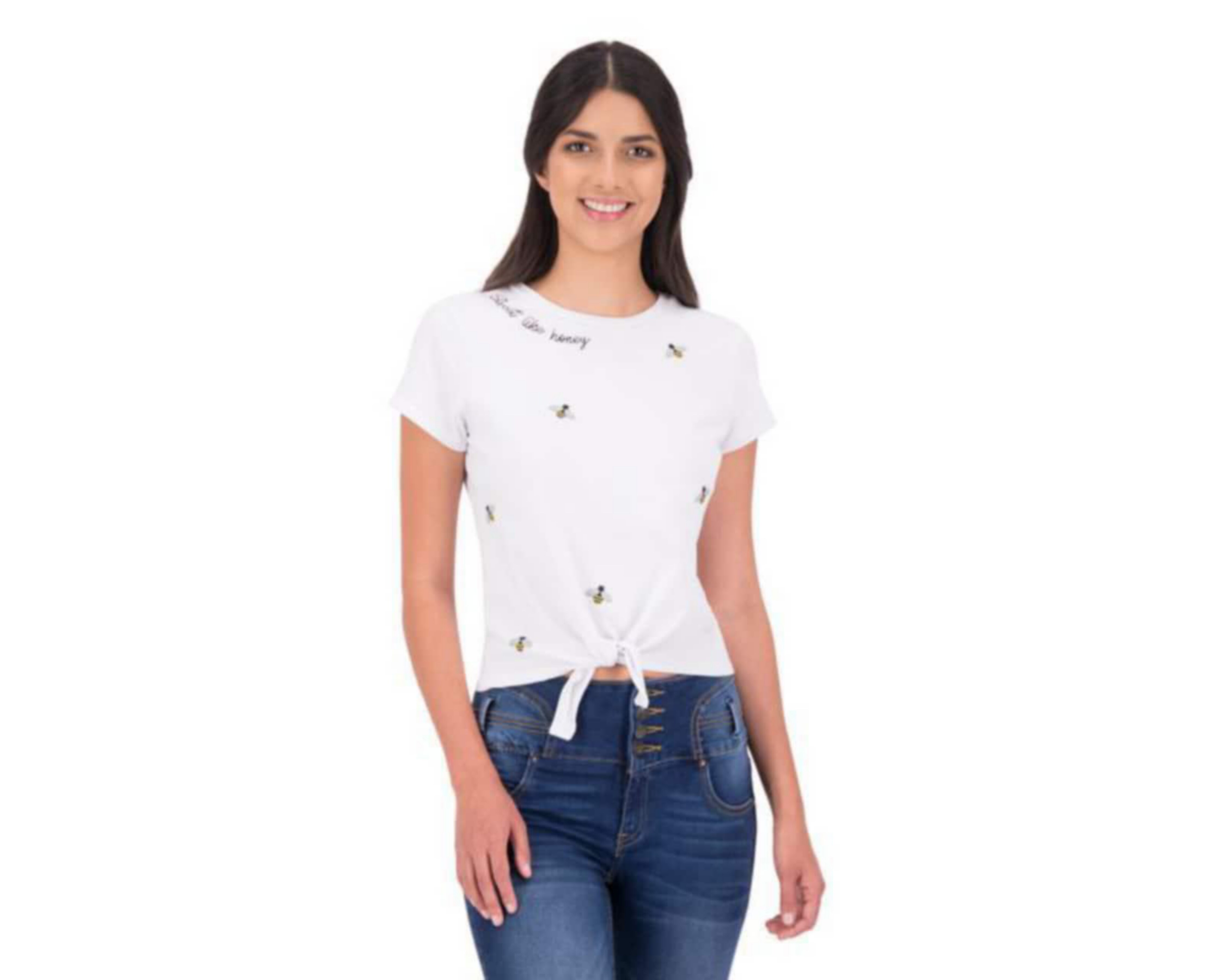 camisa blanca mujer coppel