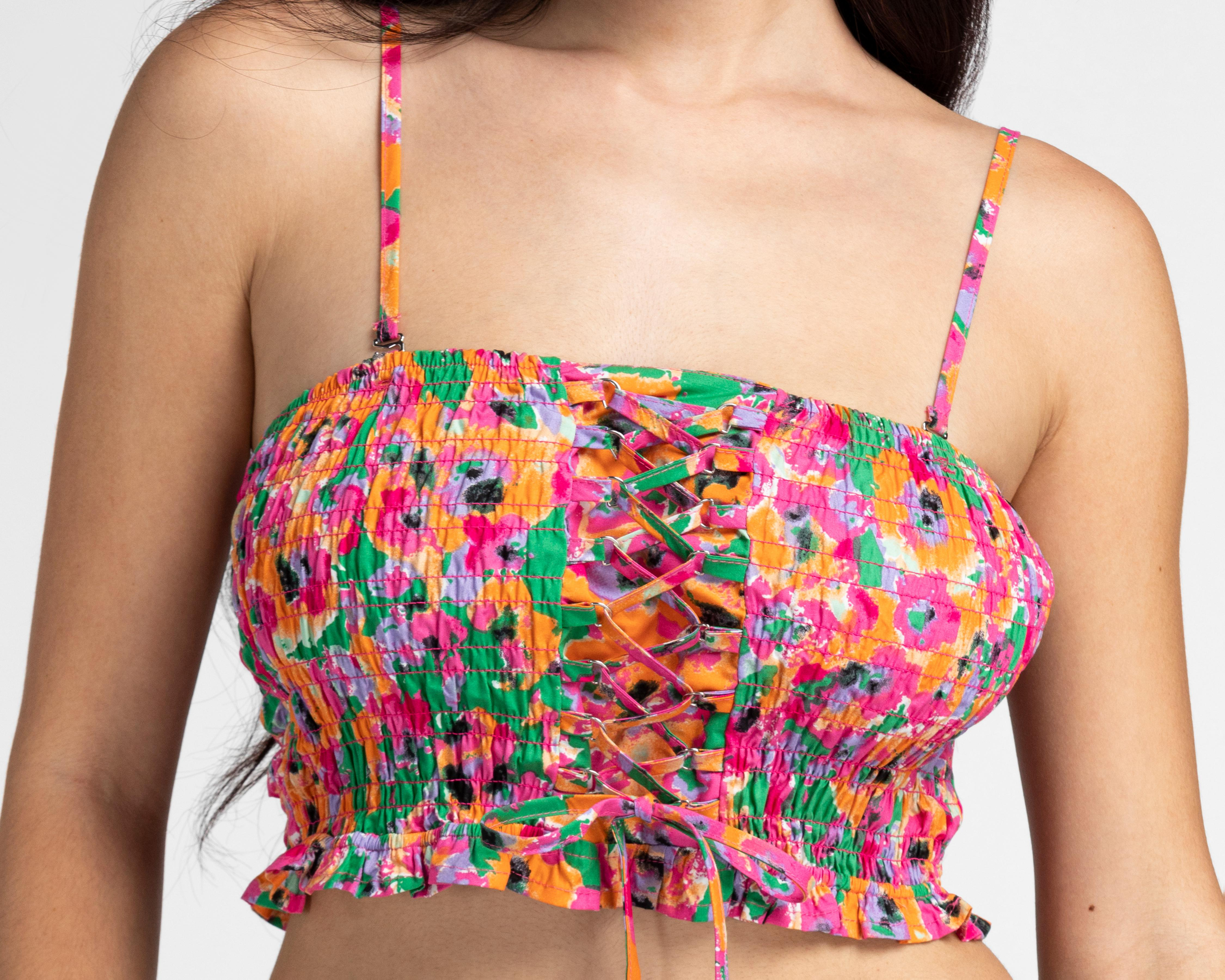 Foto 5 pulgar | Crop Top 18 Forever de Tirantes para Mujer