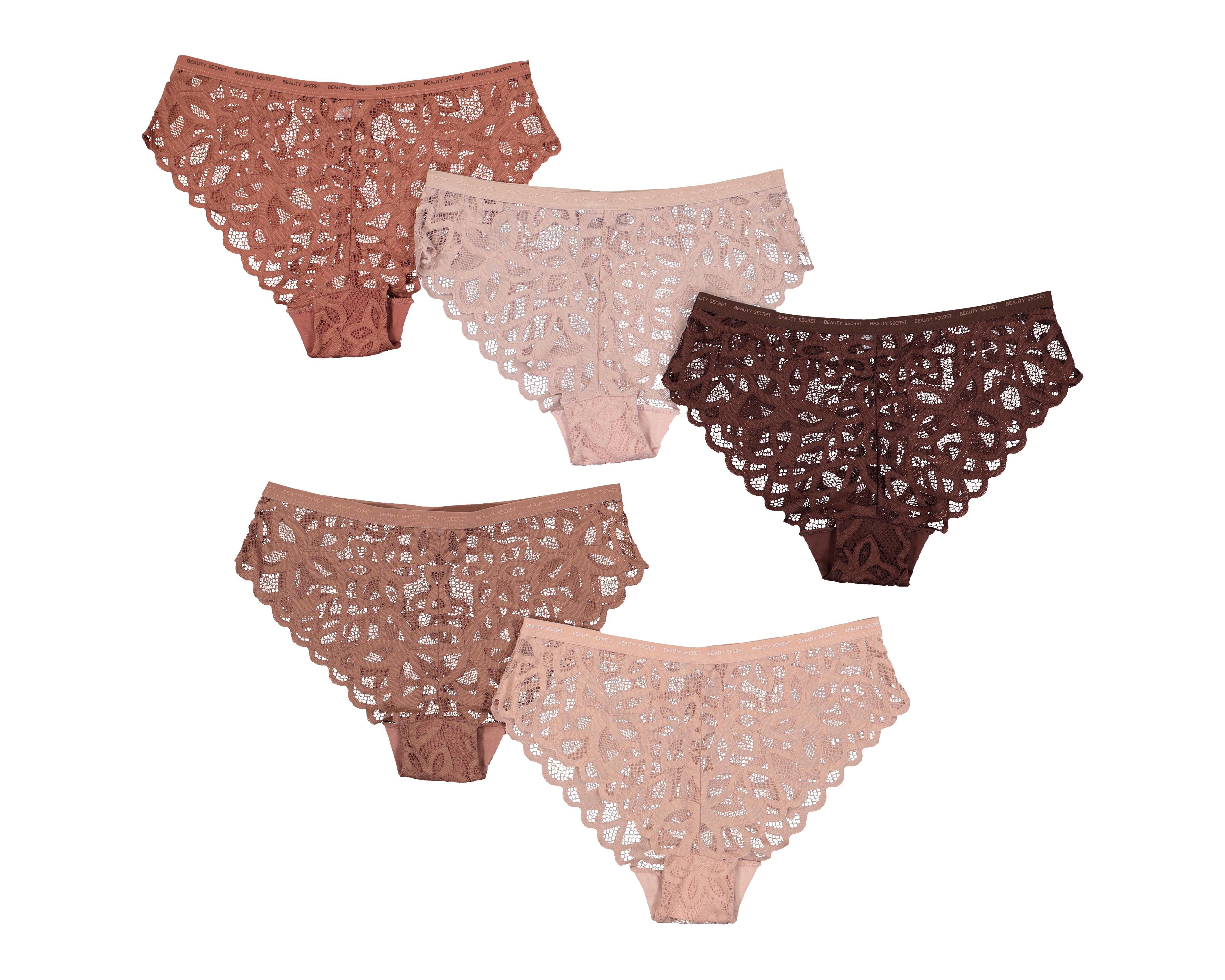 Bóxer Beauty Secret para Mujer 5 pack $279