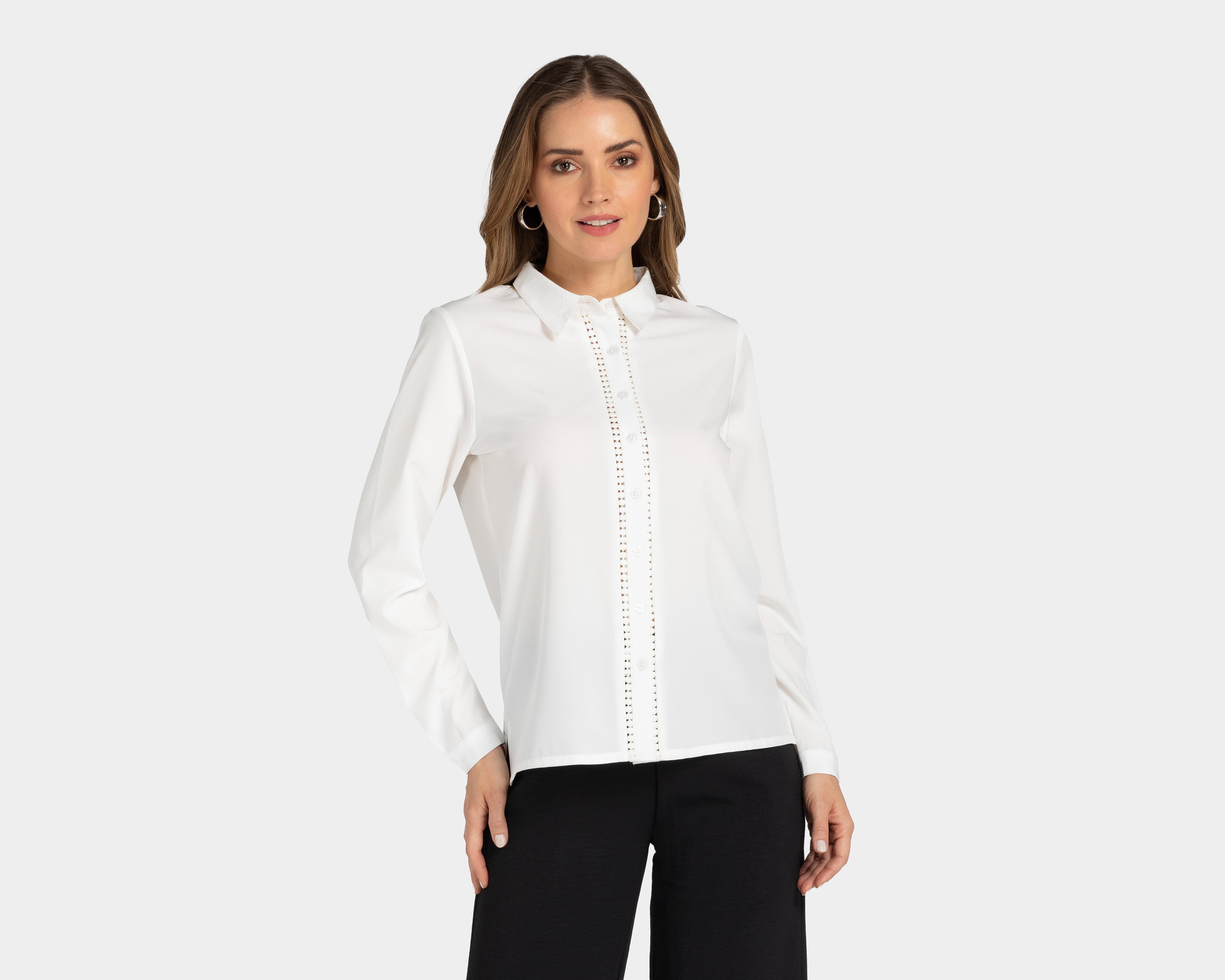 Blusa Sahara Manga Larga con Bordados