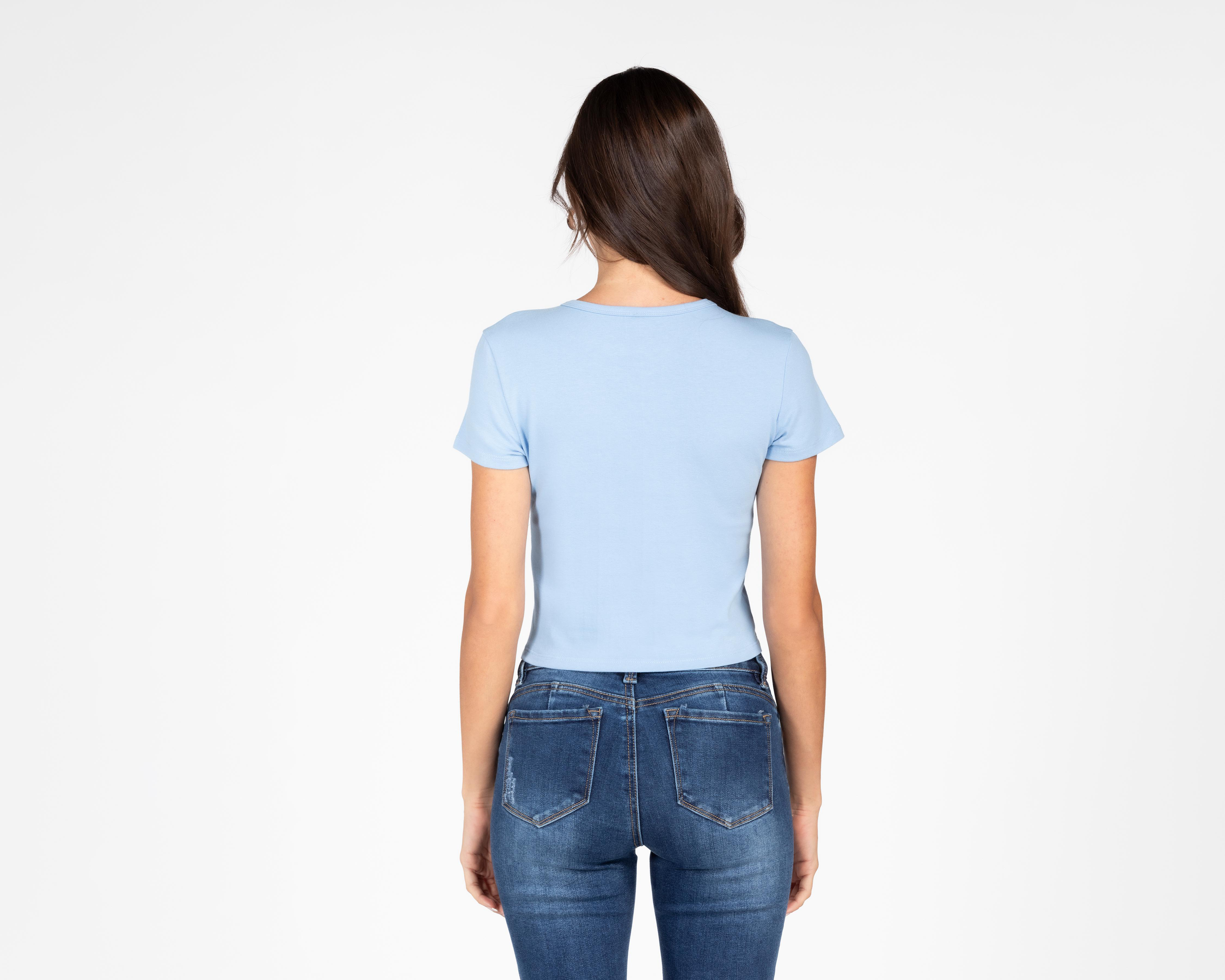Foto 2 | Playera Disney Lilo y Stitch para Mujer