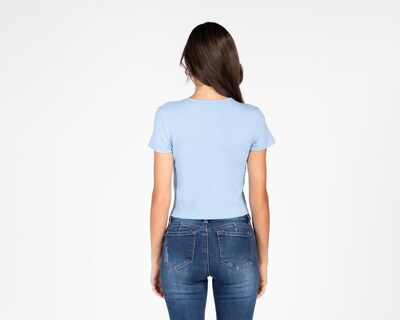Foto 2 | Playera Disney Lilo y Stitch para Mujer