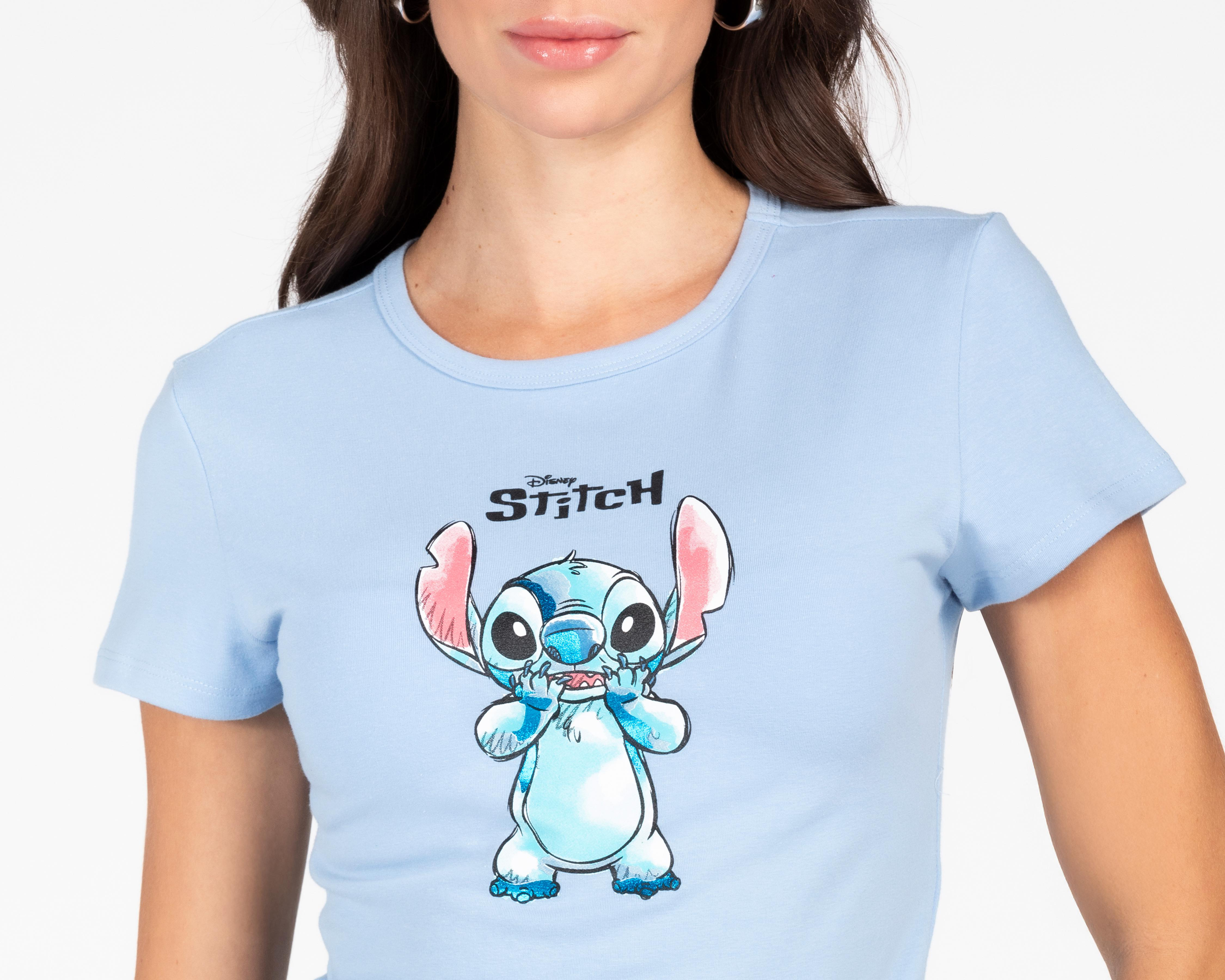 Foto 4 pulgar | Playera Disney Lilo y Stitch para Mujer
