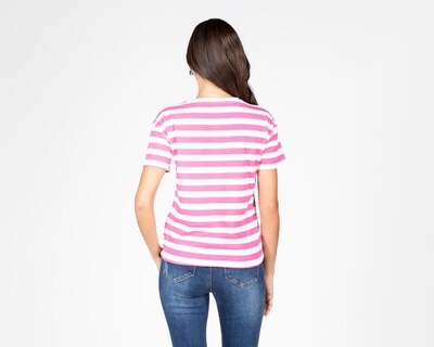 Foto 2 | Playera Peanuts Manga Corta para Mujer