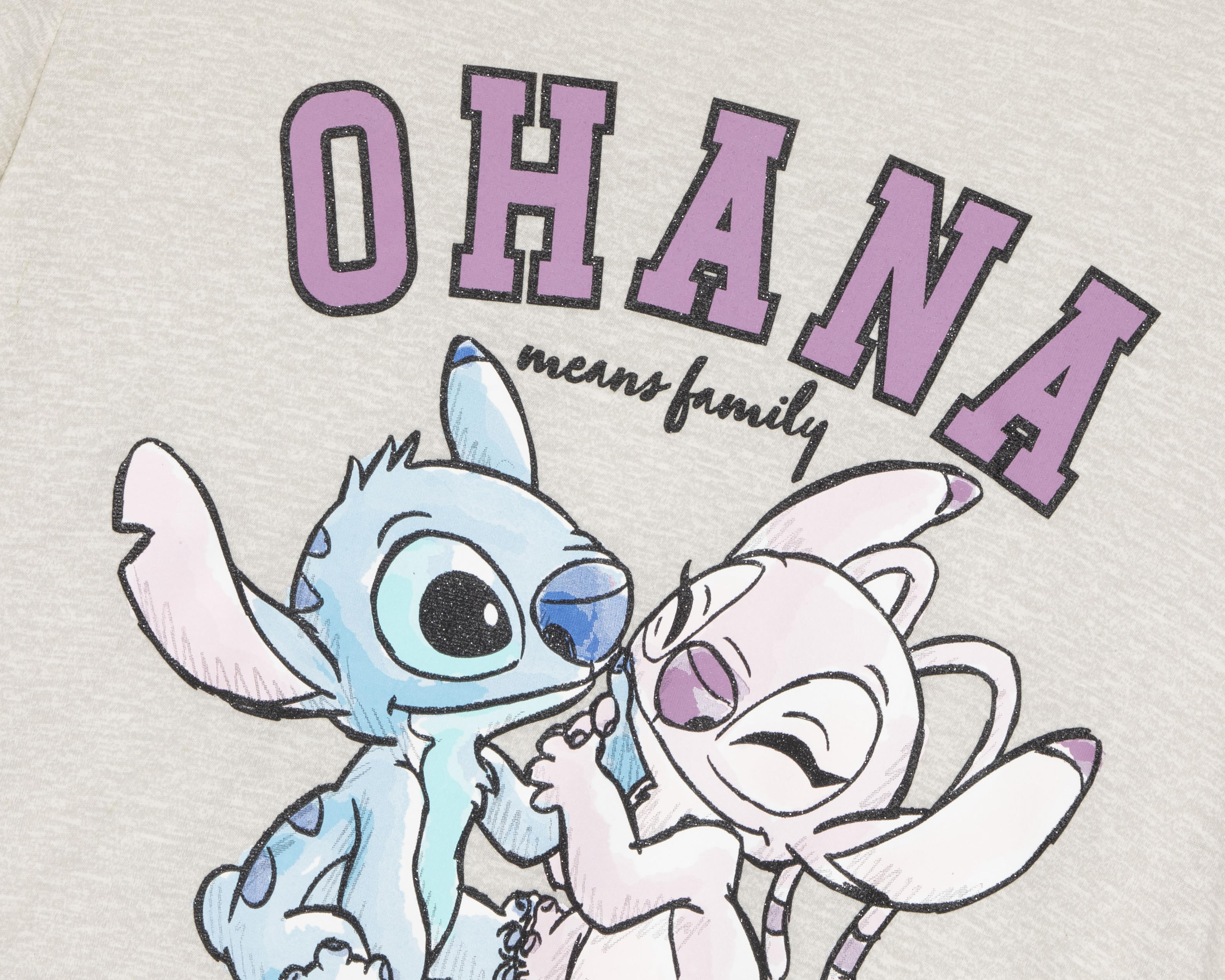 Foto 3 | Playera Disney Stitch Estampada Juvenil