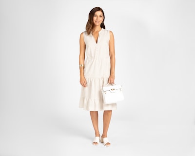 Foto 2 | Vestido Lady Sun Casual con Estampado a Rayas