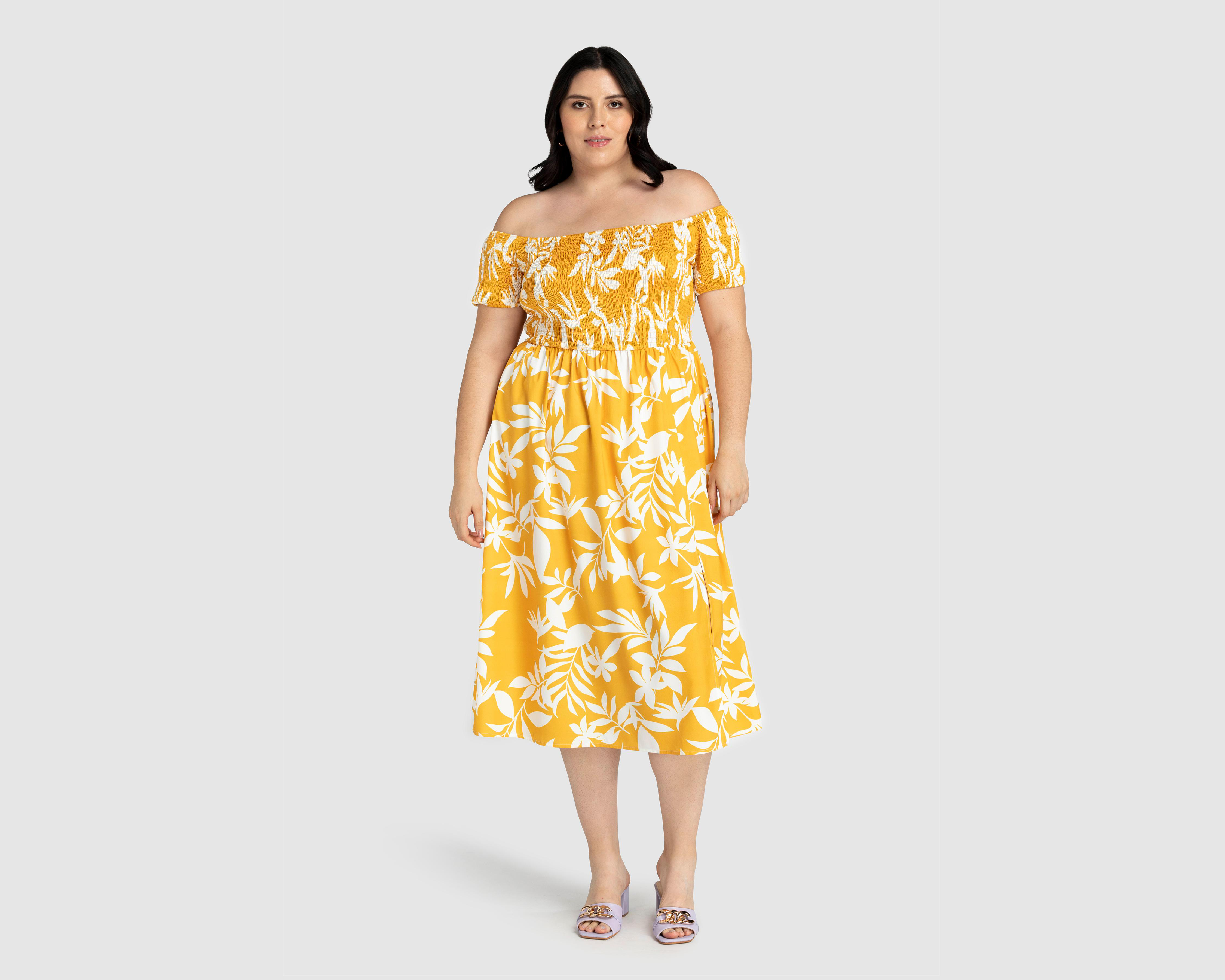 Foto 2 | Vestido Lady Sun Casual Corto con Zurcido
