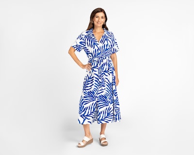 Foto 1 | Vestido Lady Sun Midi Estampado Floral con Botones
