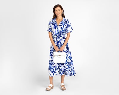 Foto 2 | Vestido Lady Sun Midi Estampado Floral con Botones