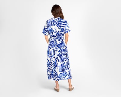 Foto 3 | Vestido Lady Sun Midi Estampado Floral con Botones