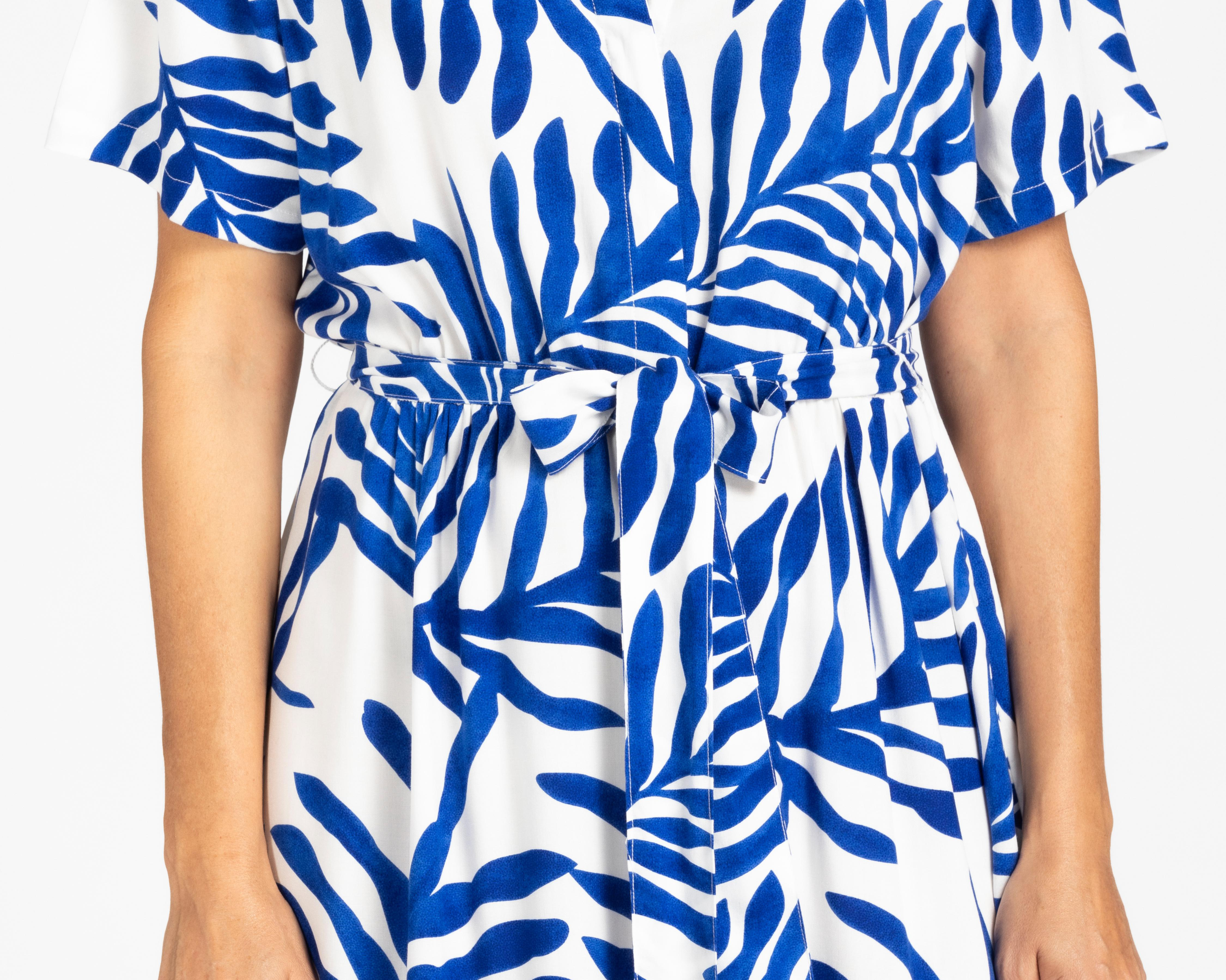 Foto 6 pulgar | Vestido Lady Sun Midi Estampado Floral con Botones