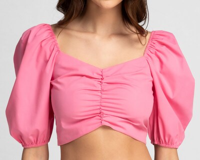 Foto 4 | Blusa Refill Manga Corta Rosa
