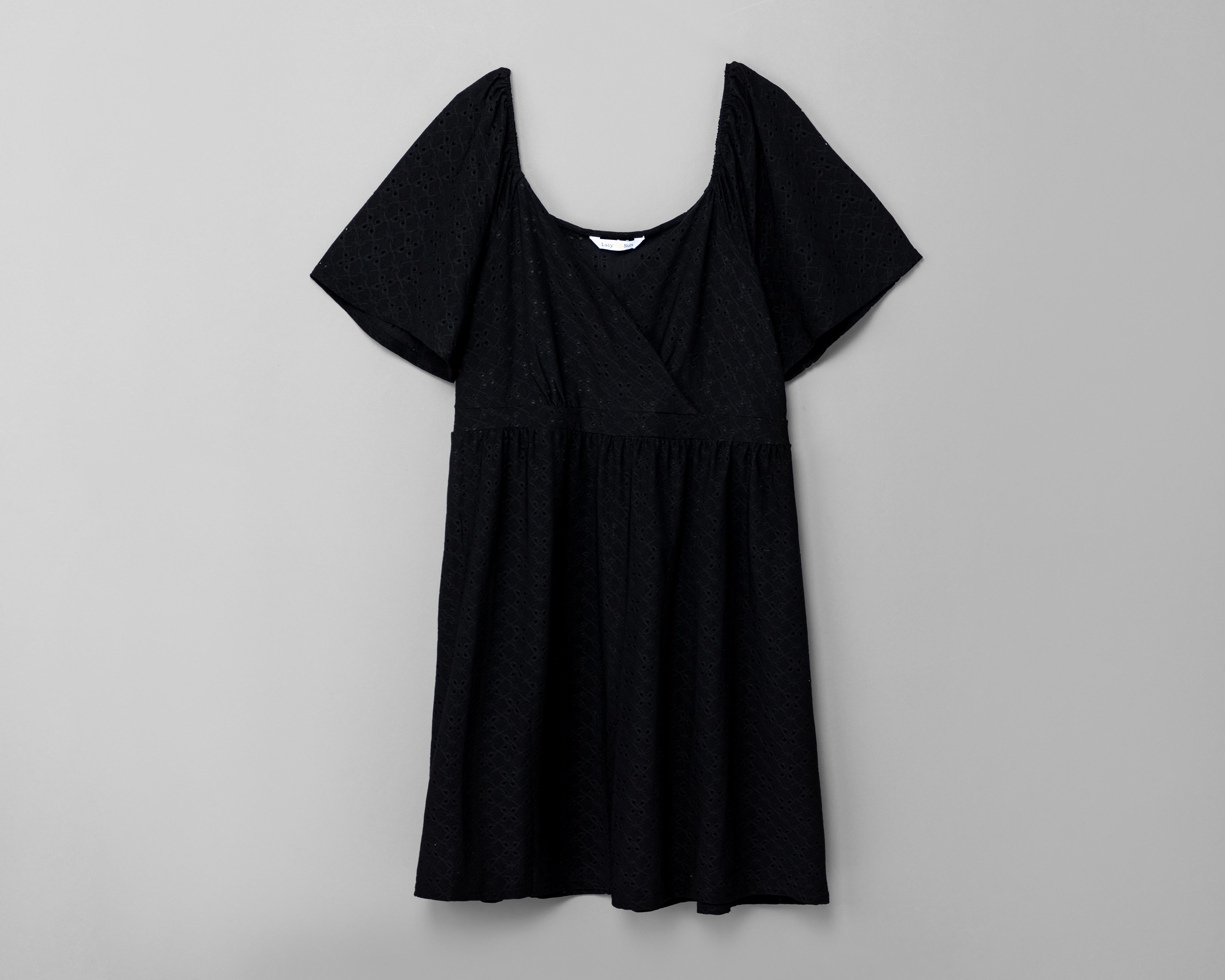 Vestido Lady Sun Casual Manga Corta Escote Cruzado