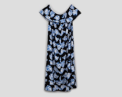 Foto 2 | Vestido Lady Sun de Playa Floreado de Hombros Descubiertos con Holán