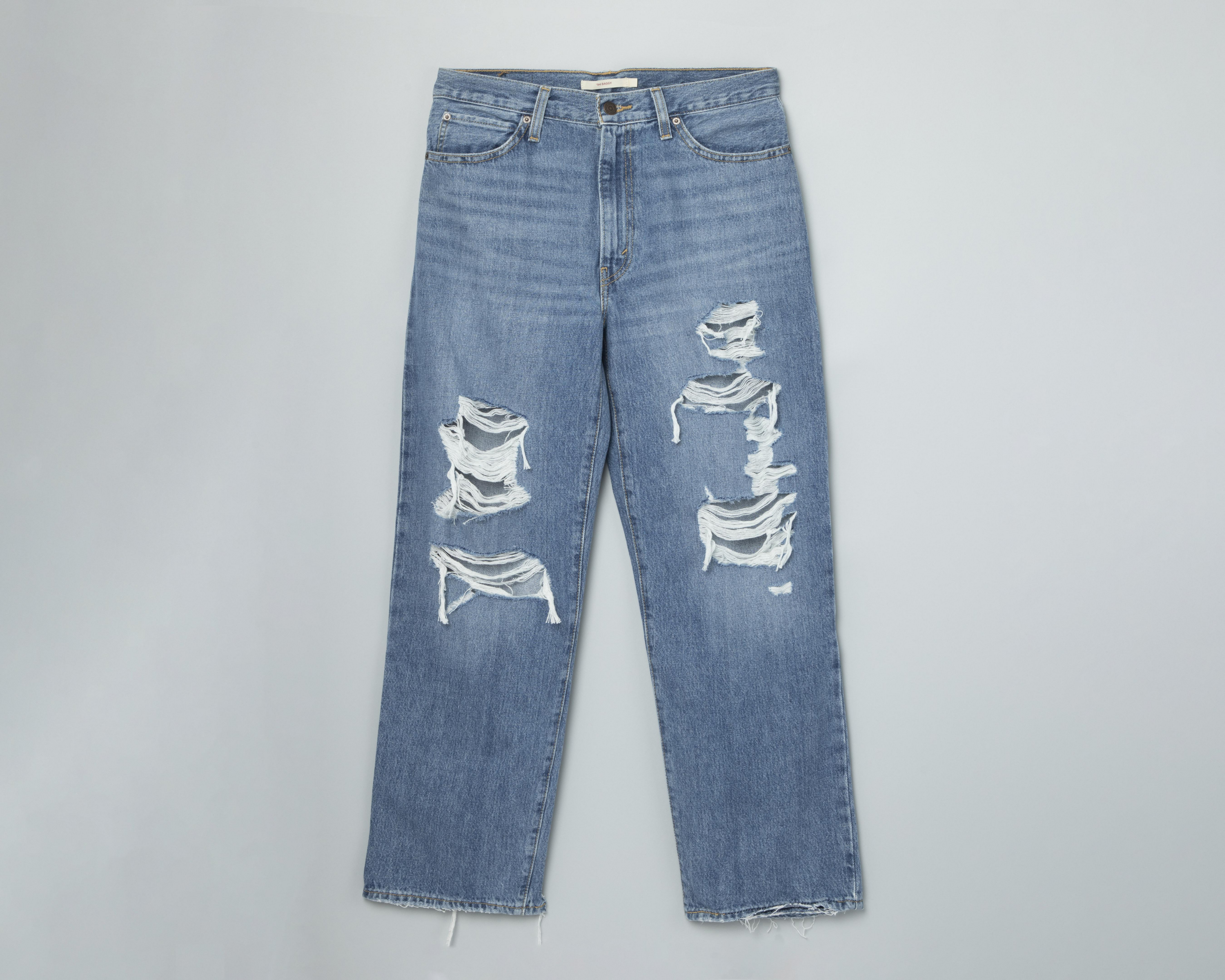 Foto 5 | Jeans Levi's 94 Baggy con Destrucciones