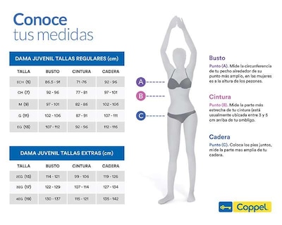 Foto 7 | Camiseta Interior Thinner para Mujer 2 Piezas
