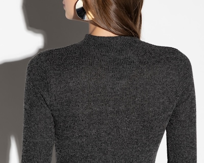 Foto 5 | Vestido Casual Strona Corto Manga Larga con Cuello Alto