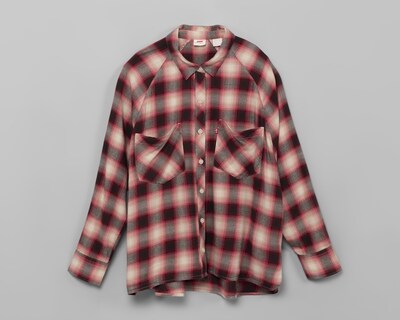 Foto 5 | Blusa Levi's Manga Larga a Cuadros