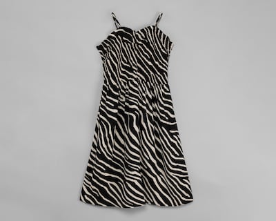 Foto 1 | Vestido Sahara Casual de Tirantes Animal Print