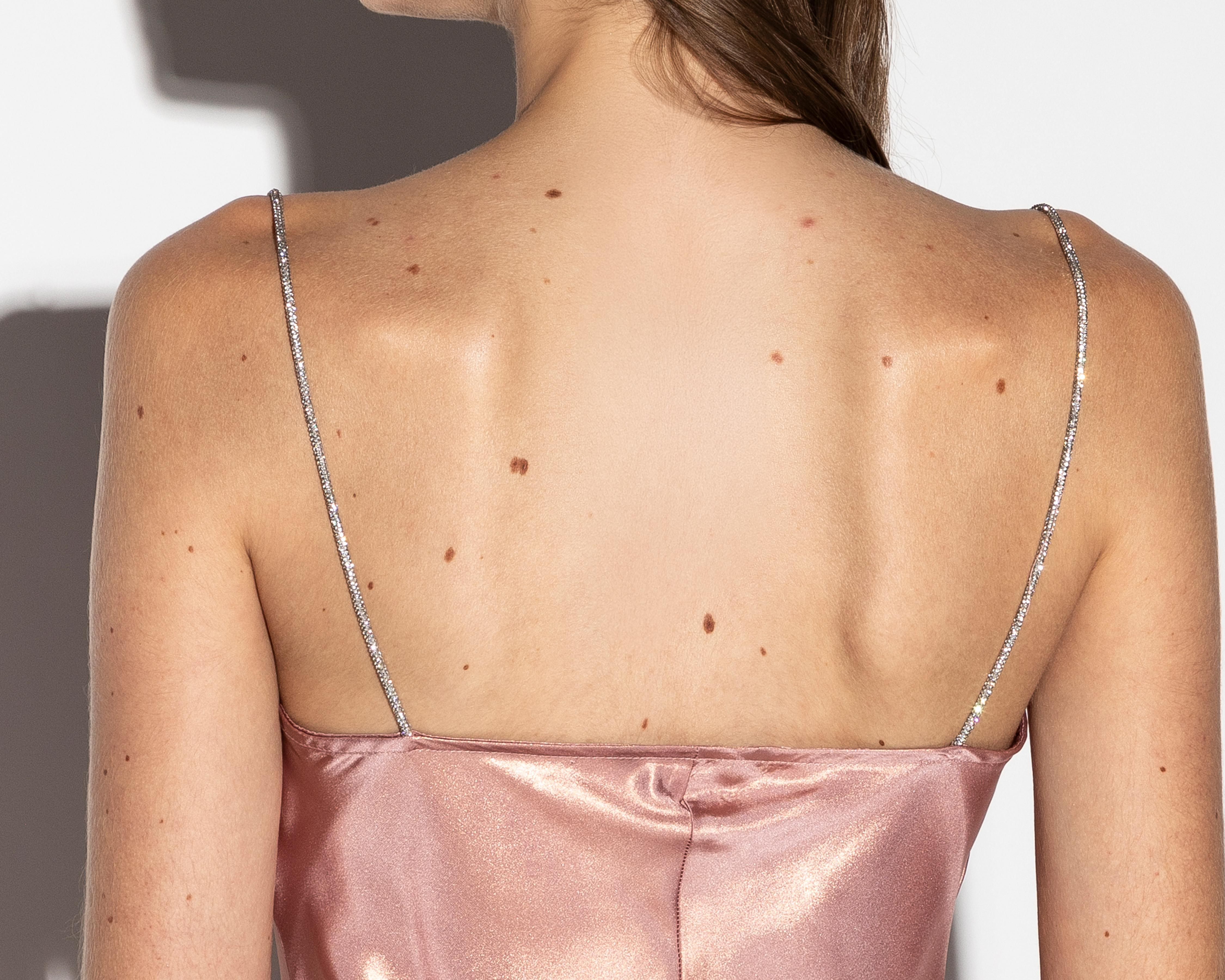 Foto 5 | Vestido de Noche Strona Rosa sin Mangas