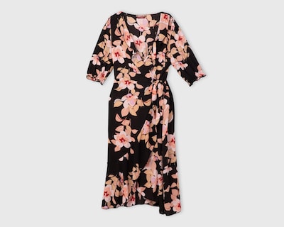 Foto 1 | Vestido Casual Sahara Escote Cruzado con Estampado de Flores