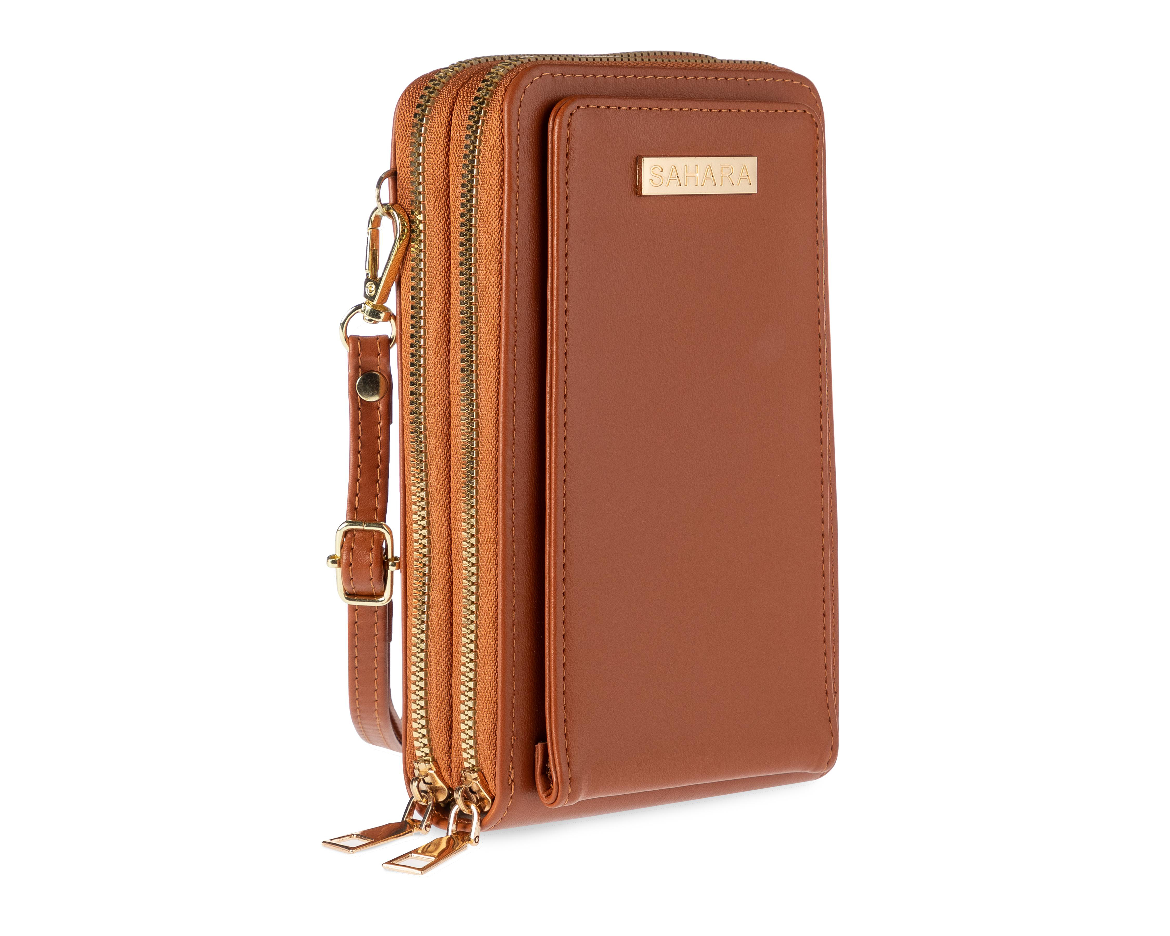 Foto 3 pulgar | Cartera Sahara con Porta Celular para Mujer