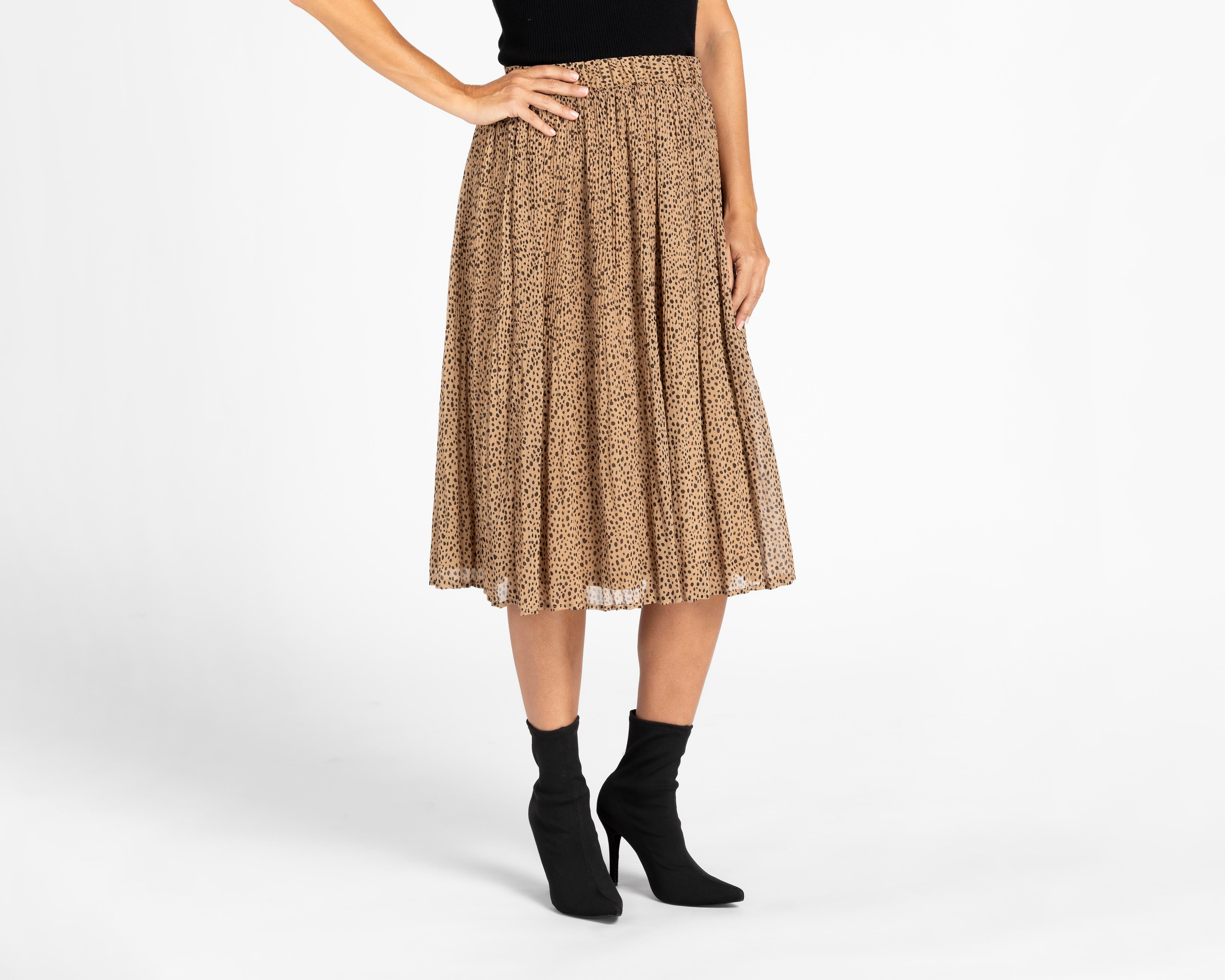 Falda Midi Sahara Animal Print