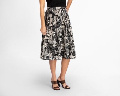 Foto 1 | Falda Midi Sahara Plisada