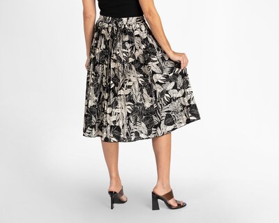 Foto 3 | Falda Midi Sahara Plisada
