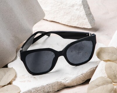 Foto 5 | Lentes de Sol Bebe Cat Eye Negro
