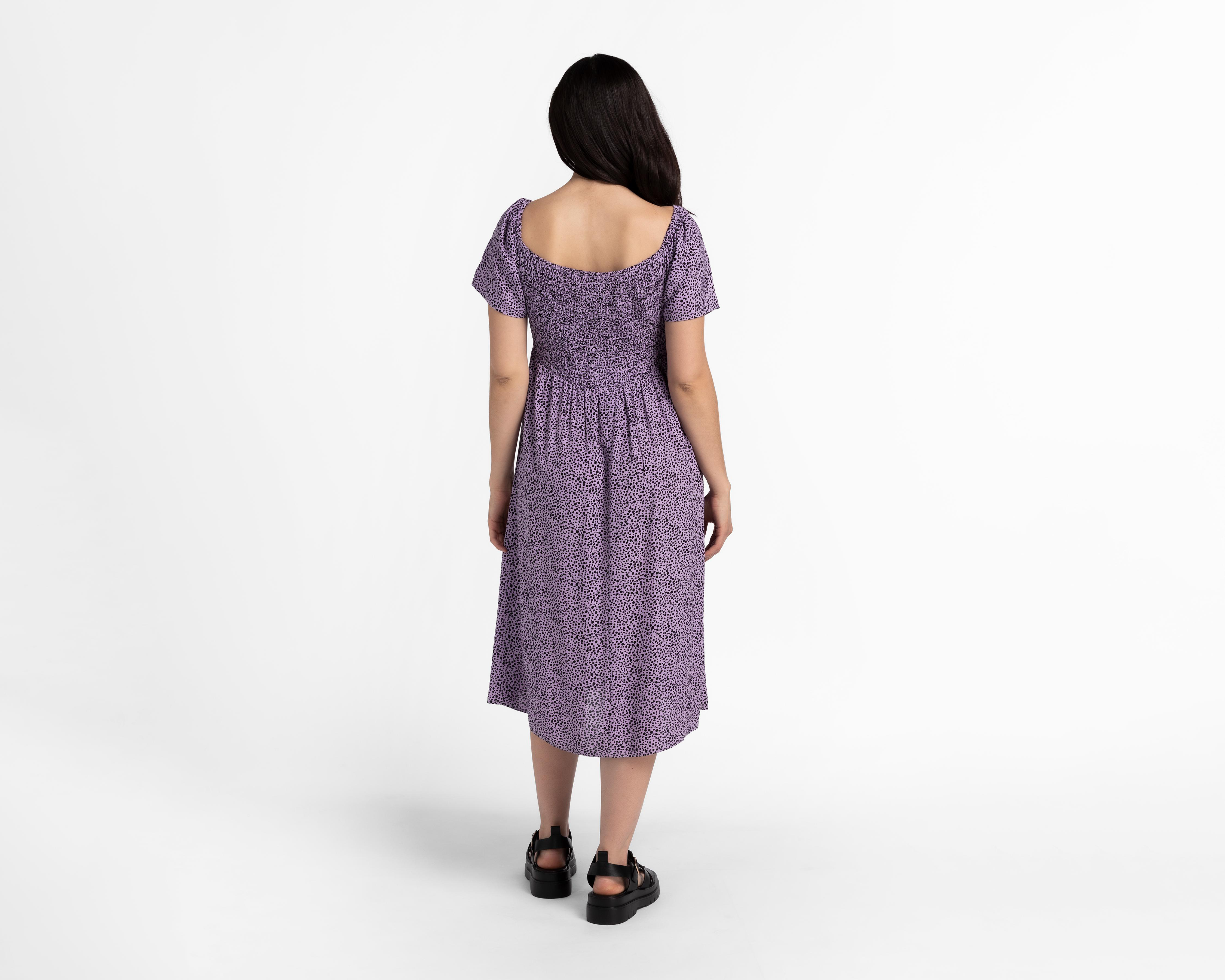 Foto 4 pulgar | Vestido de Maternidad Mamá Bella Manga Corta