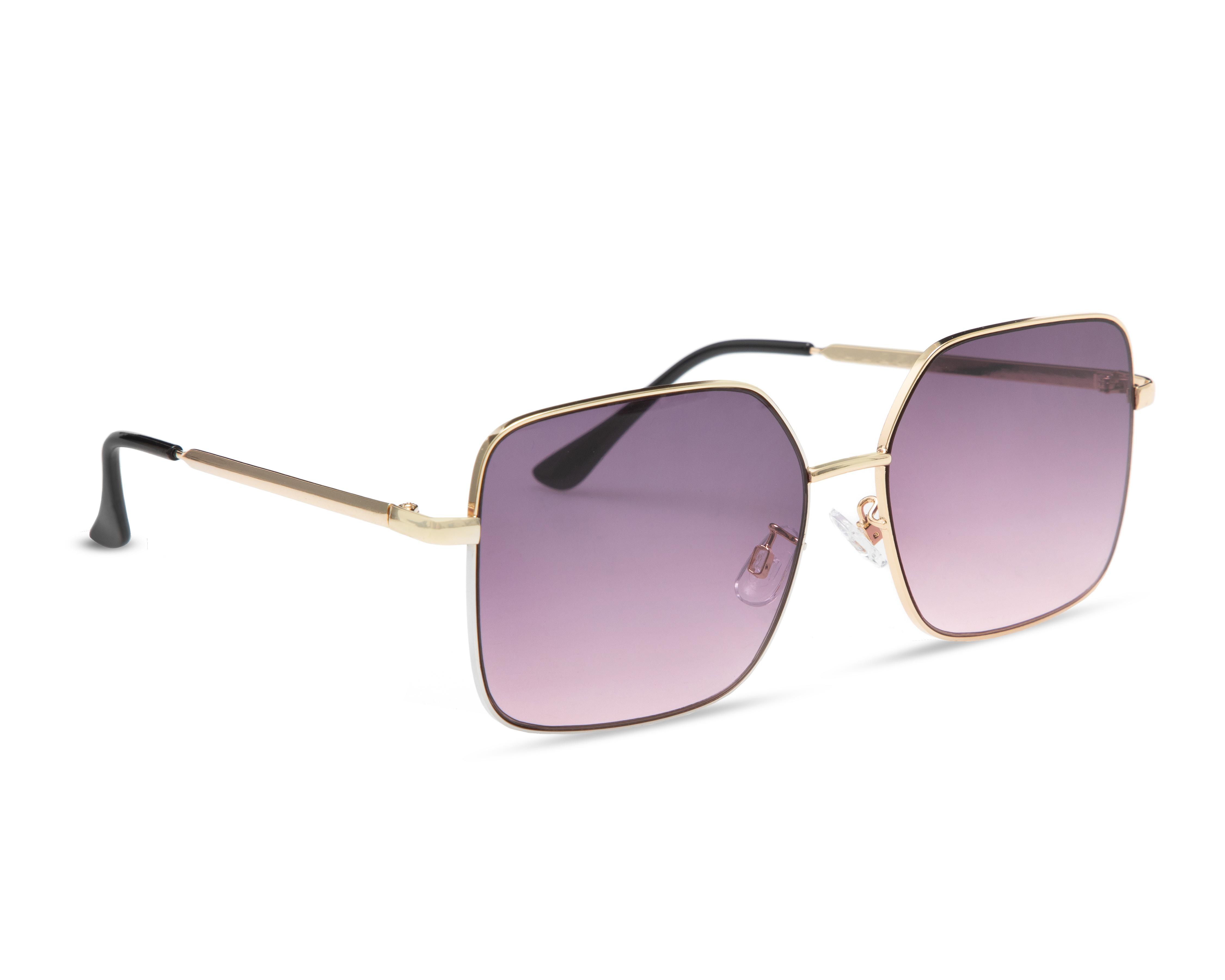 Lentes de Sol Strona Cuadrados Dorados $129