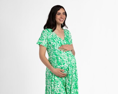Foto 4 | Vestido de Maternidad Mamá Bella Manga Corta