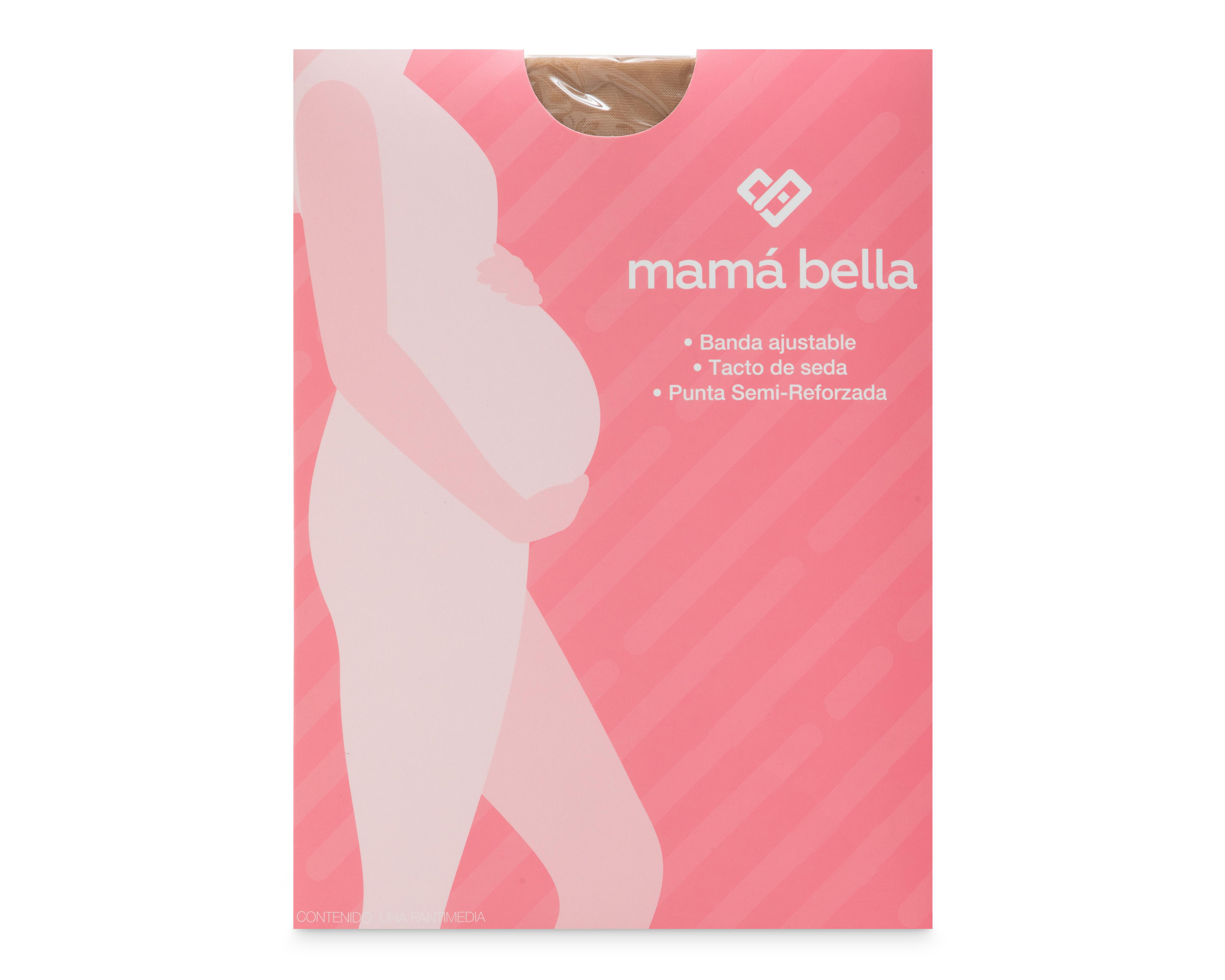 Foto 2 pulgar | Pantimedias de Maternidad Mamá Bella Beige