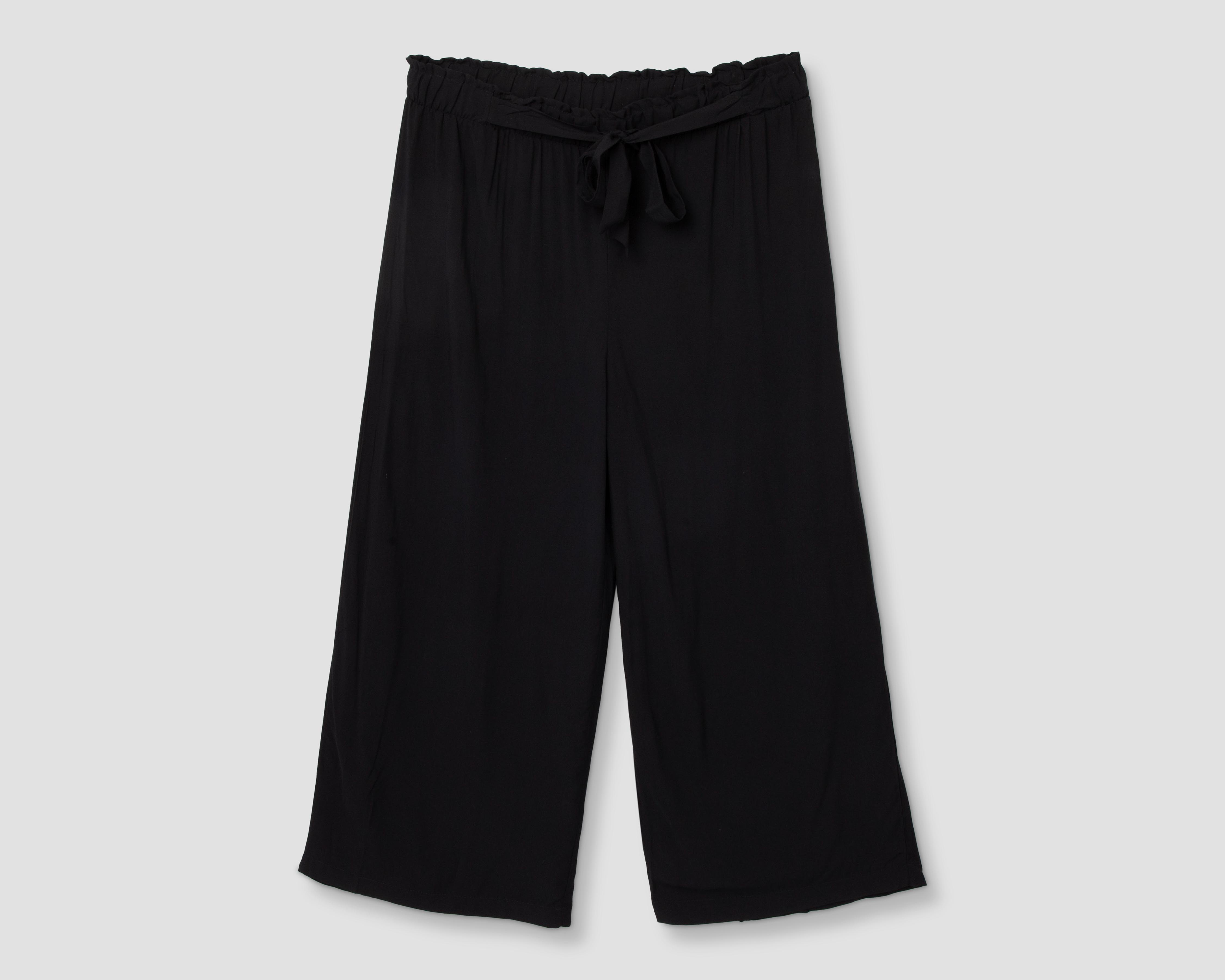 Foto 2 pulgar | Pantalón Ancho Lady Sun Negro