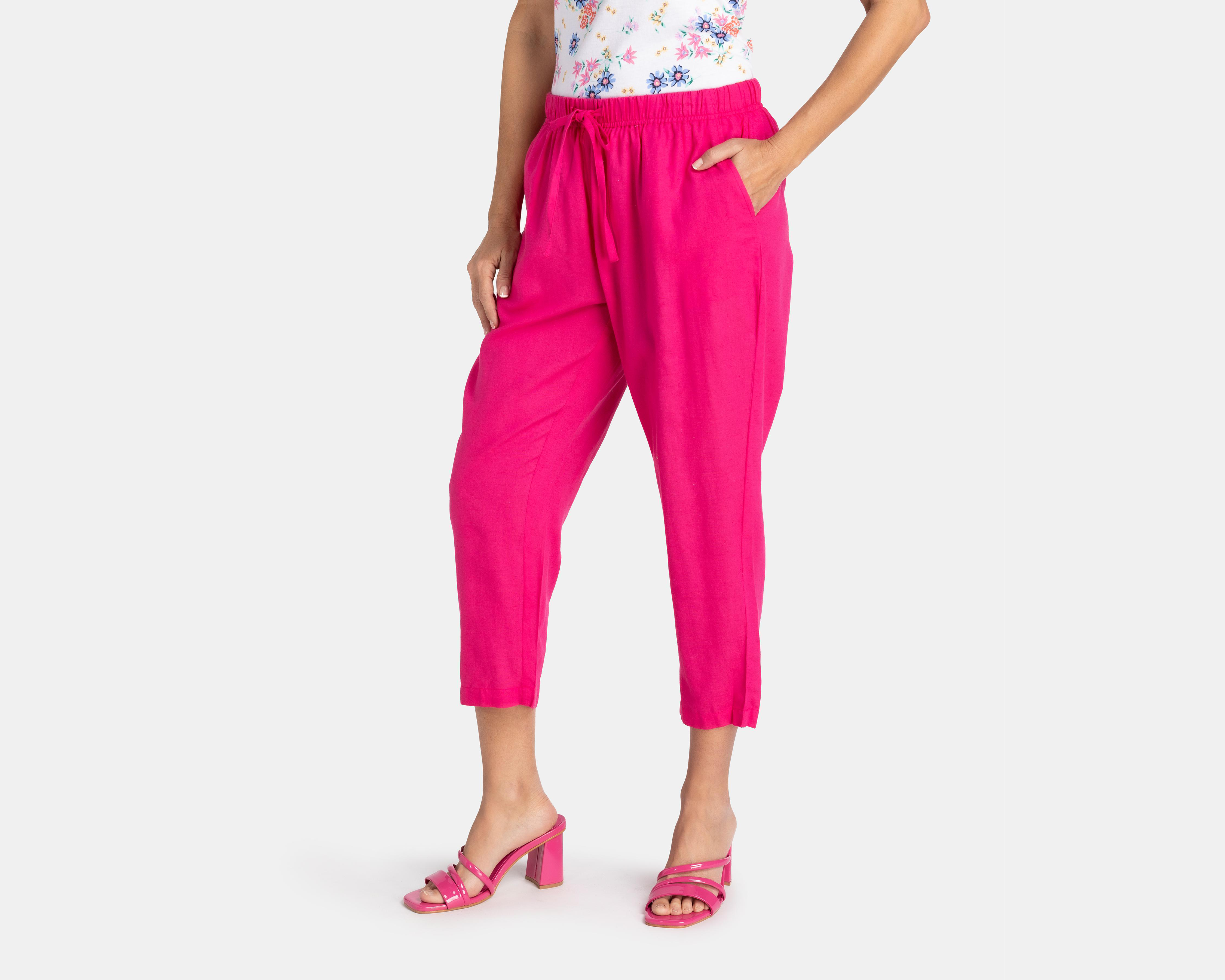 Foto 1 | Pantalón Capri Lady Sun Rosa