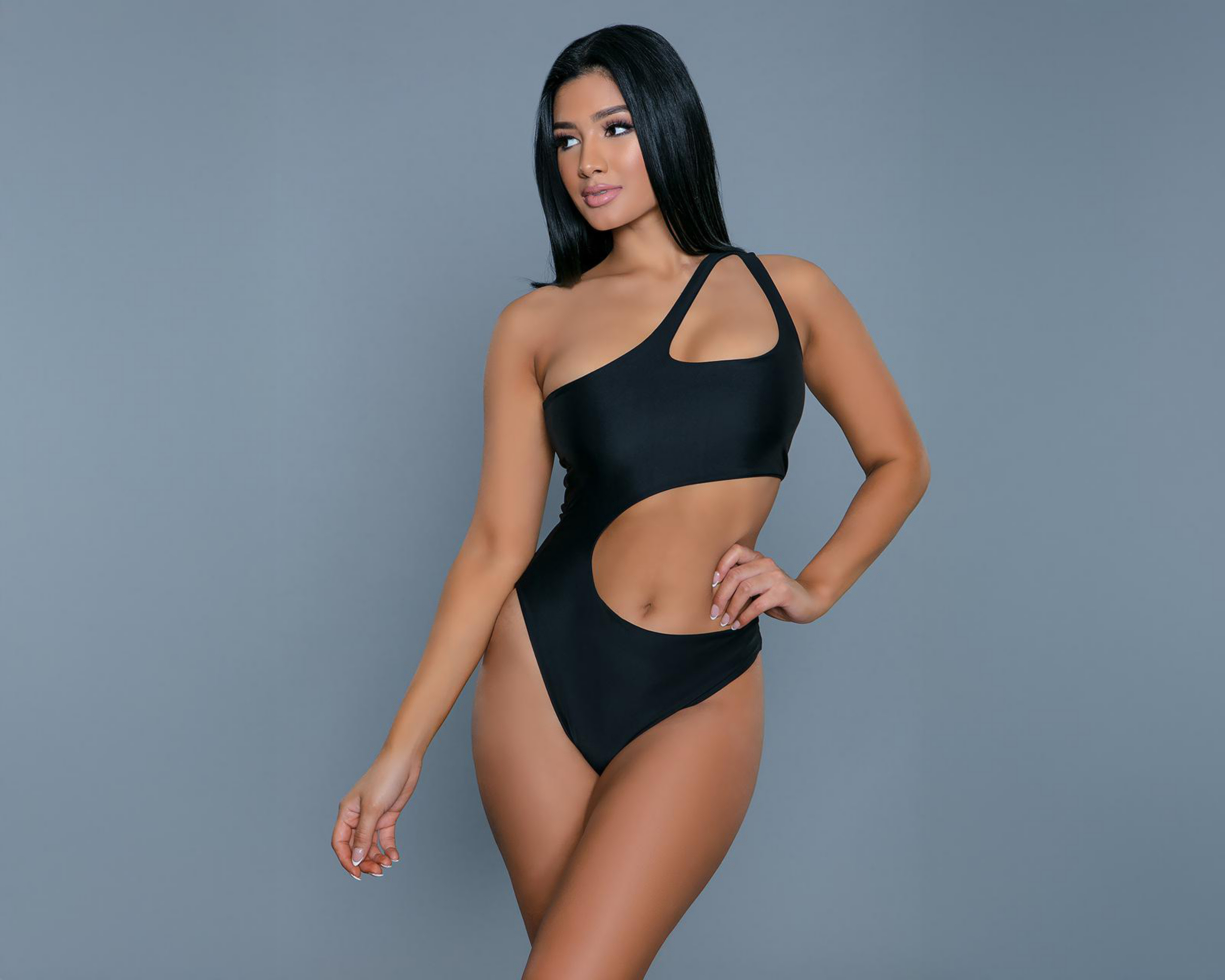 Foto 1 | Traje de Baño Completo Be Wicked Negro para Mujer