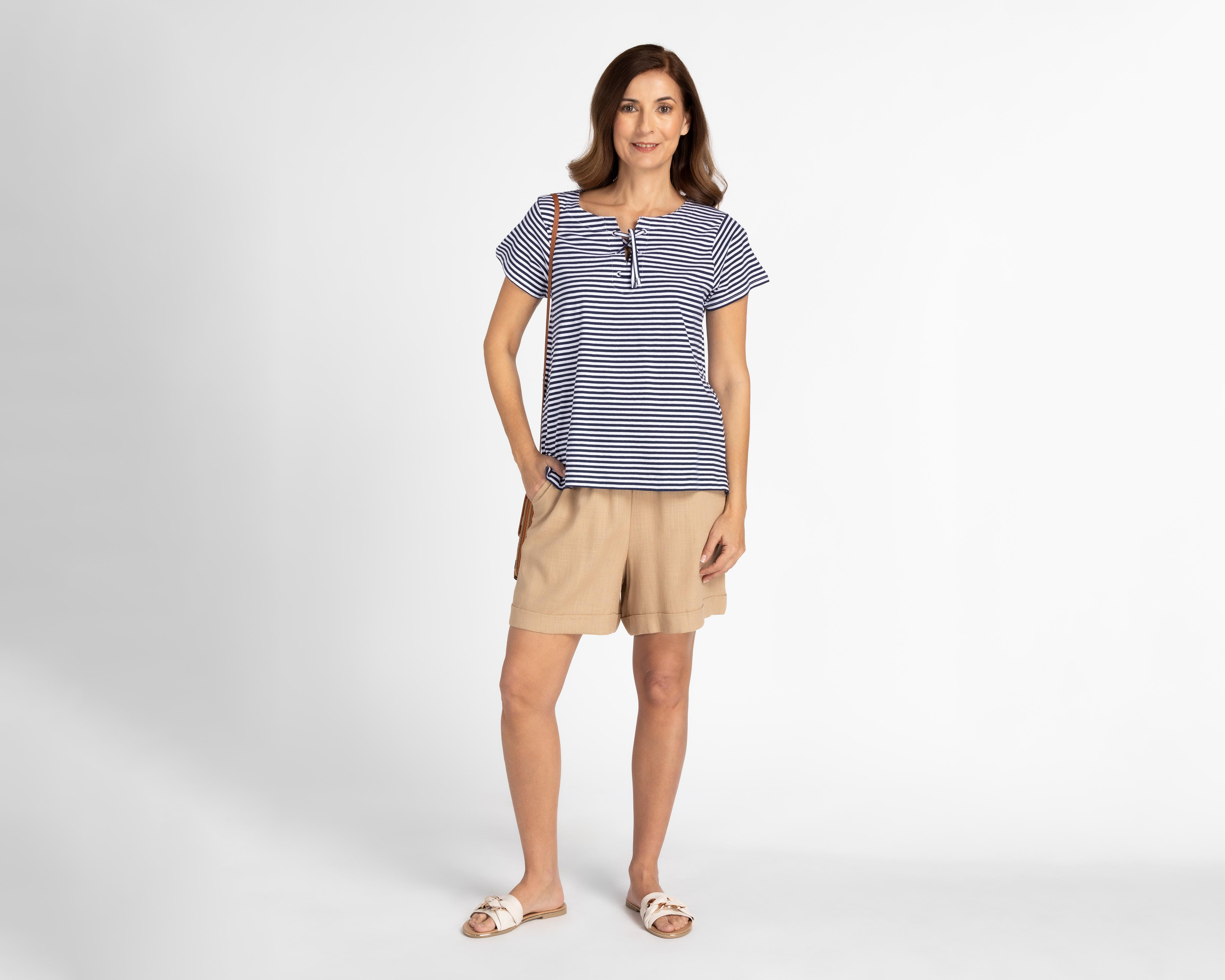 Foto 3 pulgar | Short Lady Sun Beige