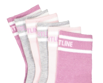 Foto 2 | Calcetas Deportivas Largas Sportline para Mujer 6 Pares
