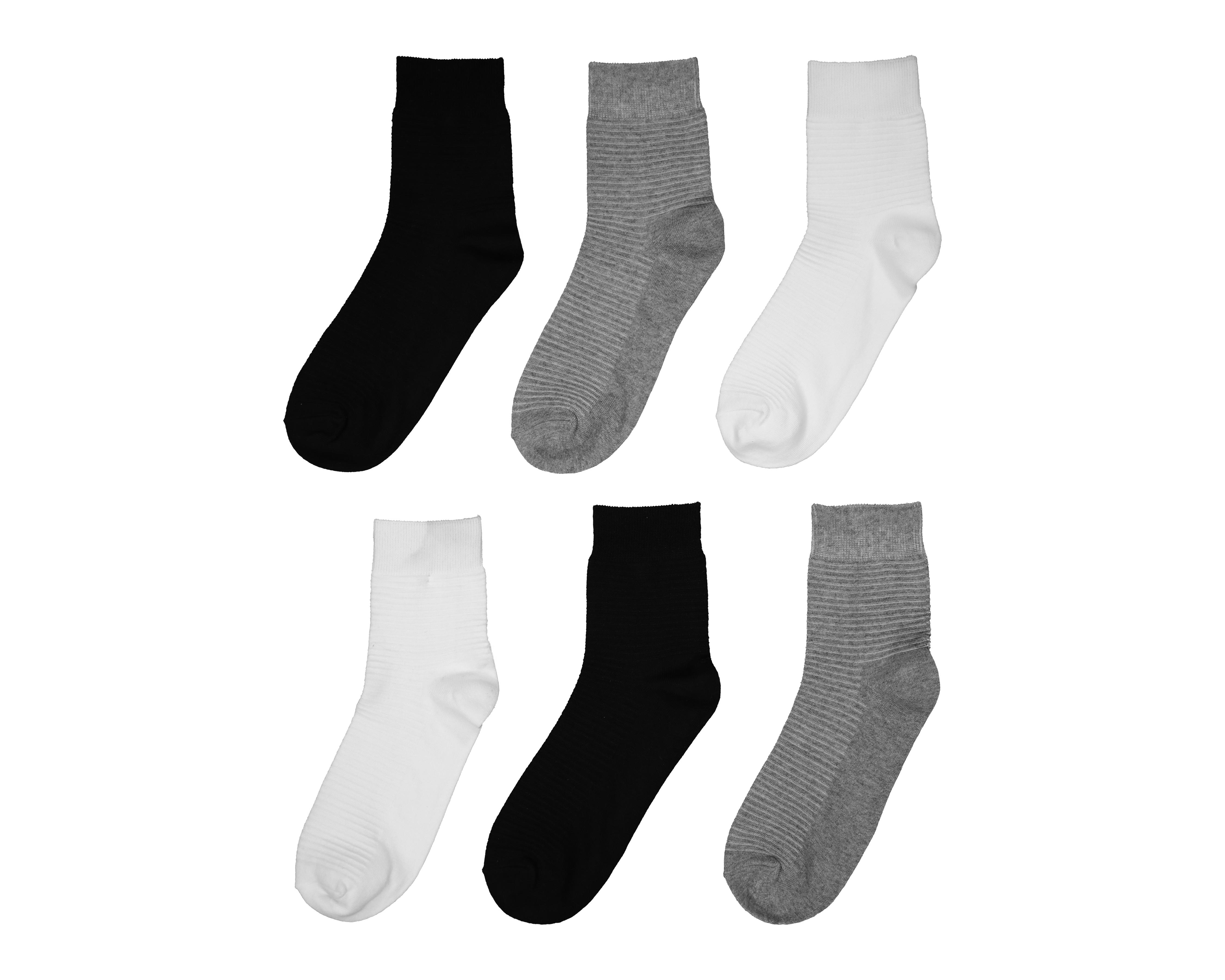 Calcetas Deportivas Cortas Sportline para Mujer 6 Pares