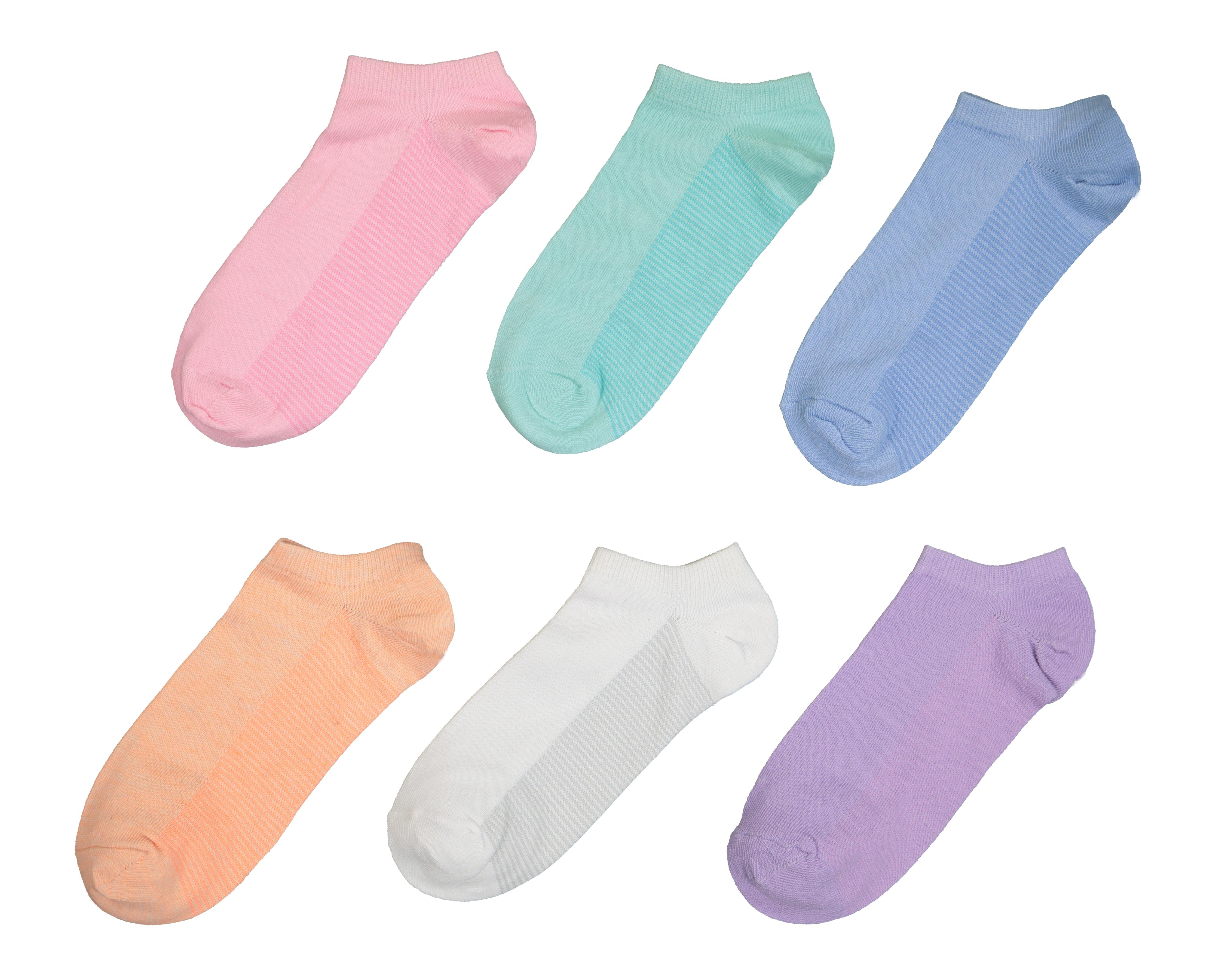Foto 2 pulgar | Calcetas Deportivas Tines Sportline Cool-Tek para Mujer 6 Pares