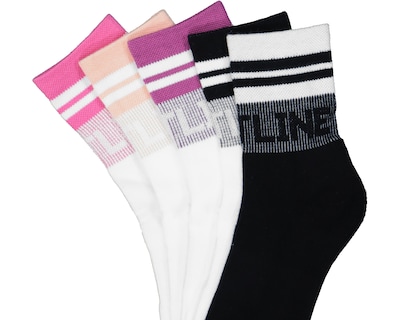 Foto 2 | Calcetas Deportivas Sportline Cool Tek para Mujer 5 Pares